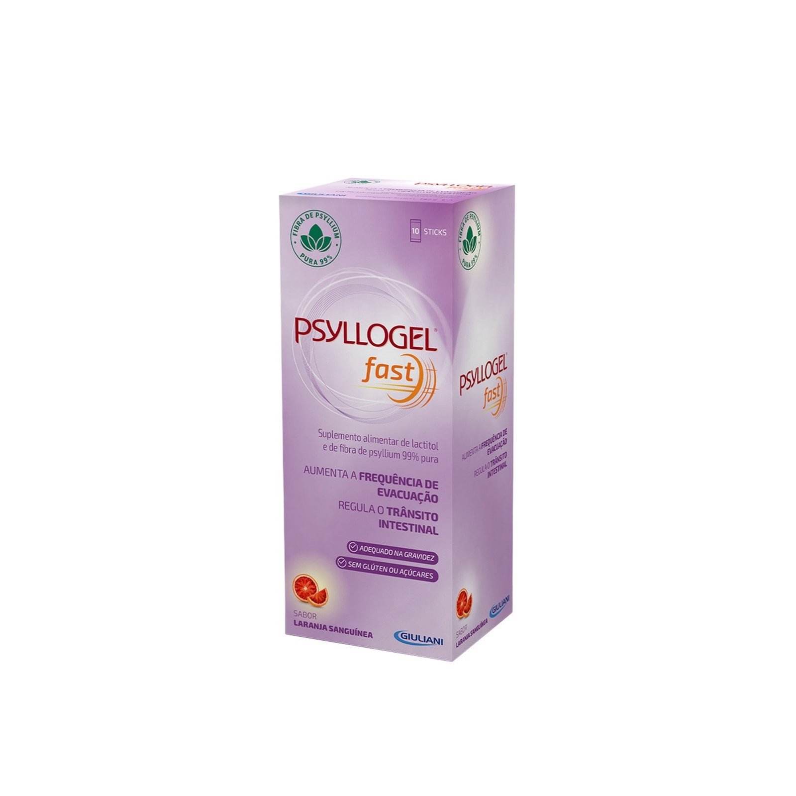 Psyllogel Fast Blood Orange Flavor x10 Sticks Qatar Delivery