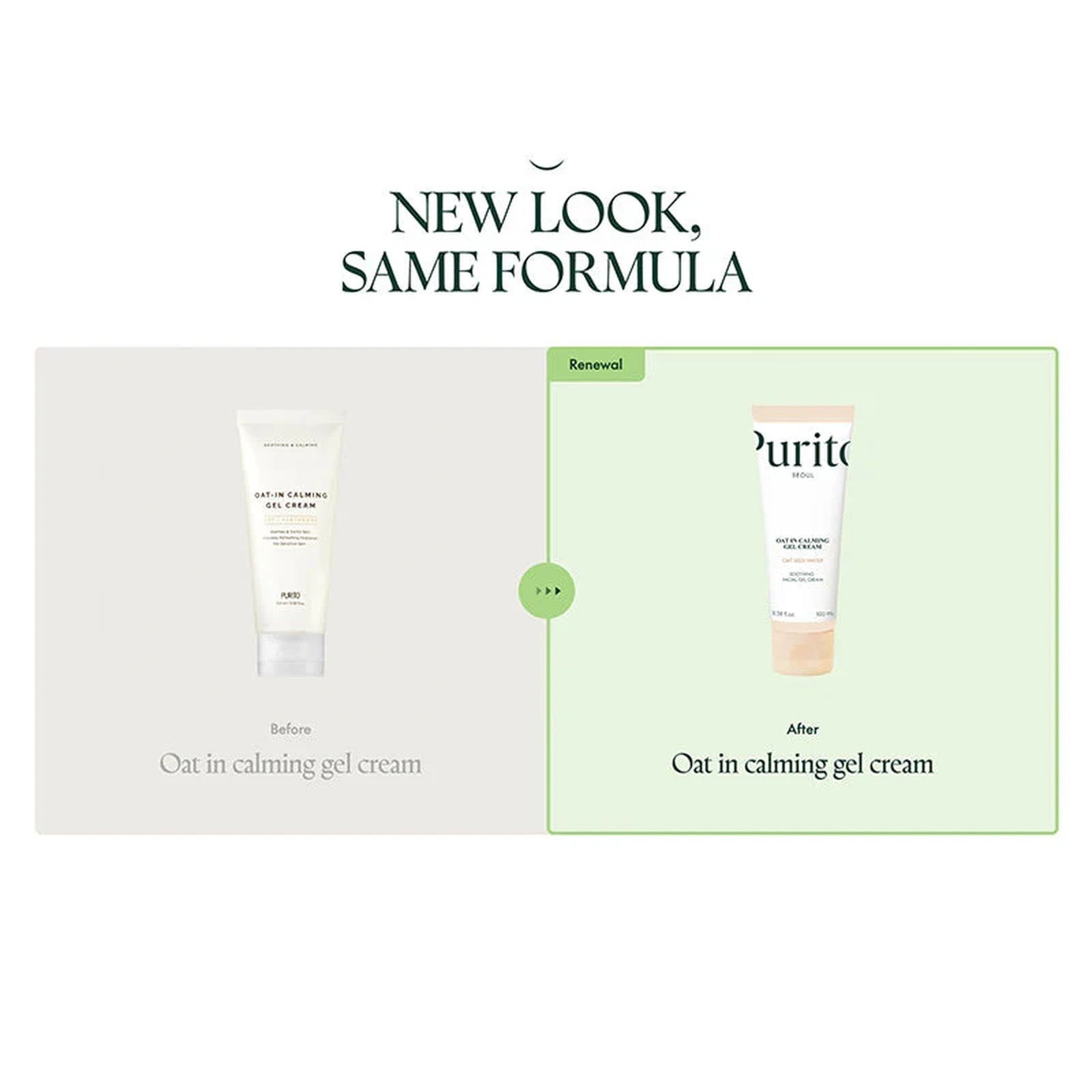 PURITO Oat-In مهدئ جل كريم 100ml