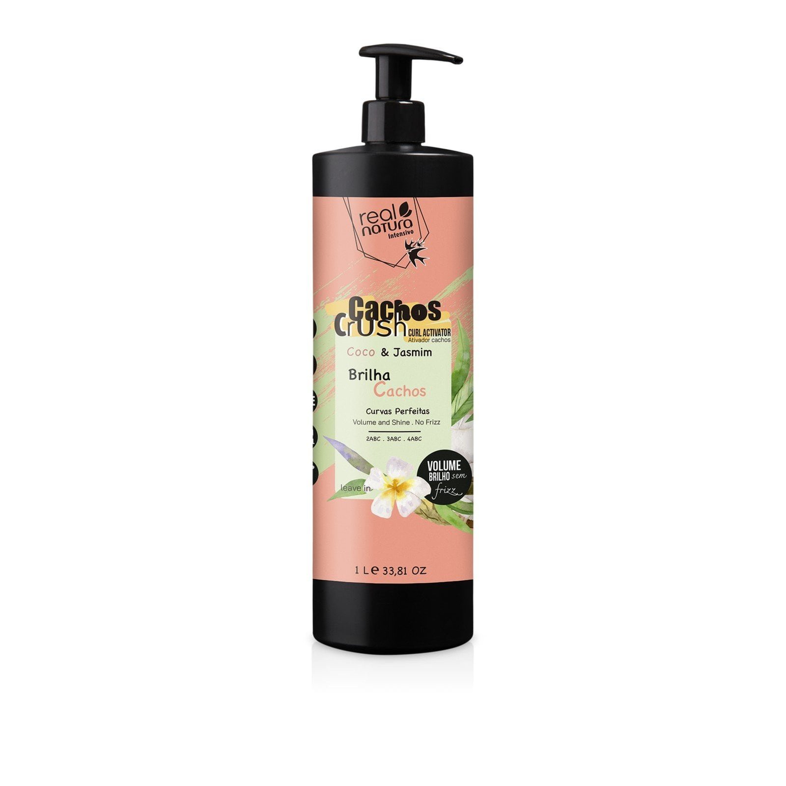 Real Natura Cachos Crush Coconut & Jasmin Curl Activator 1L
