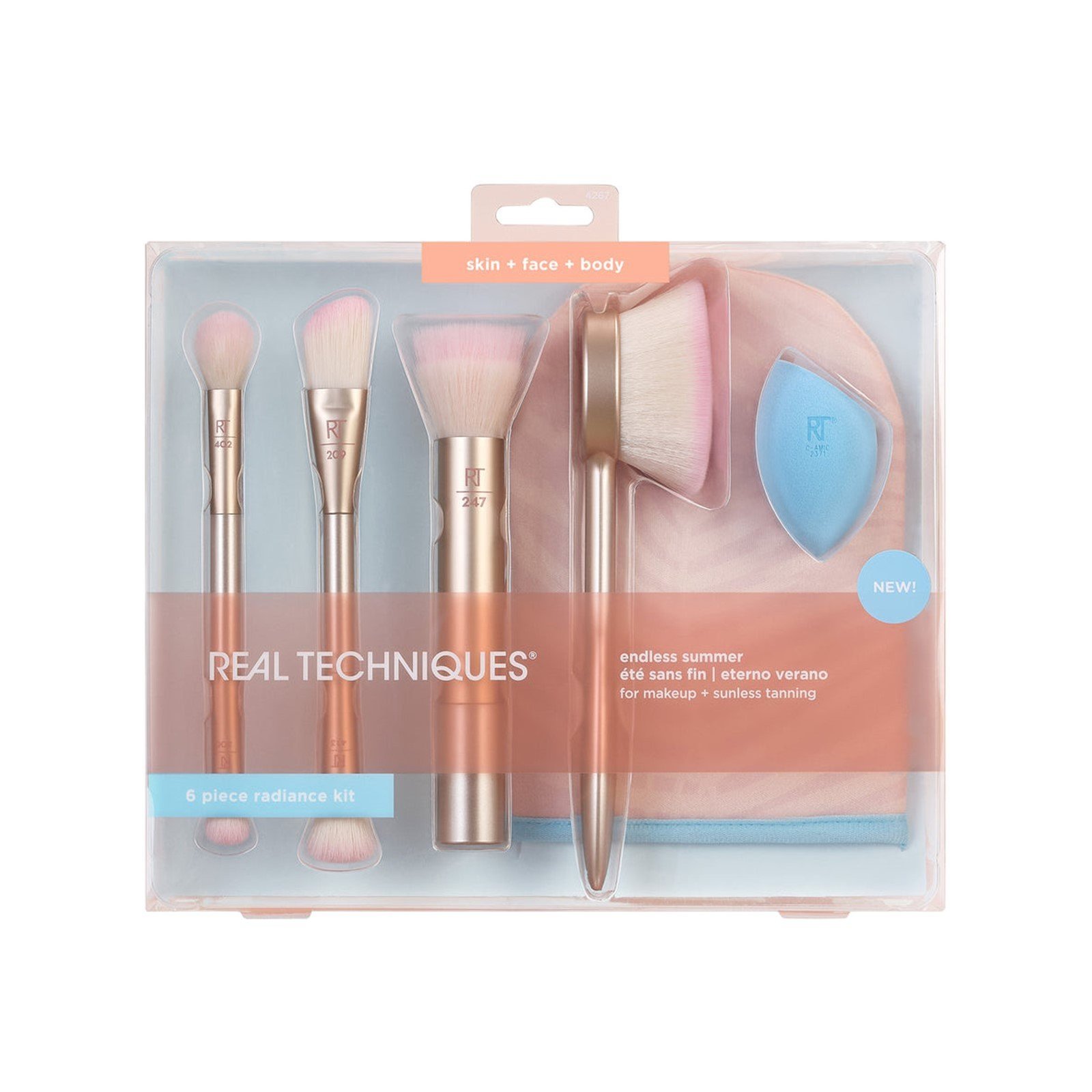 Flawless Base Makeup Brush Kit, Real Techniques