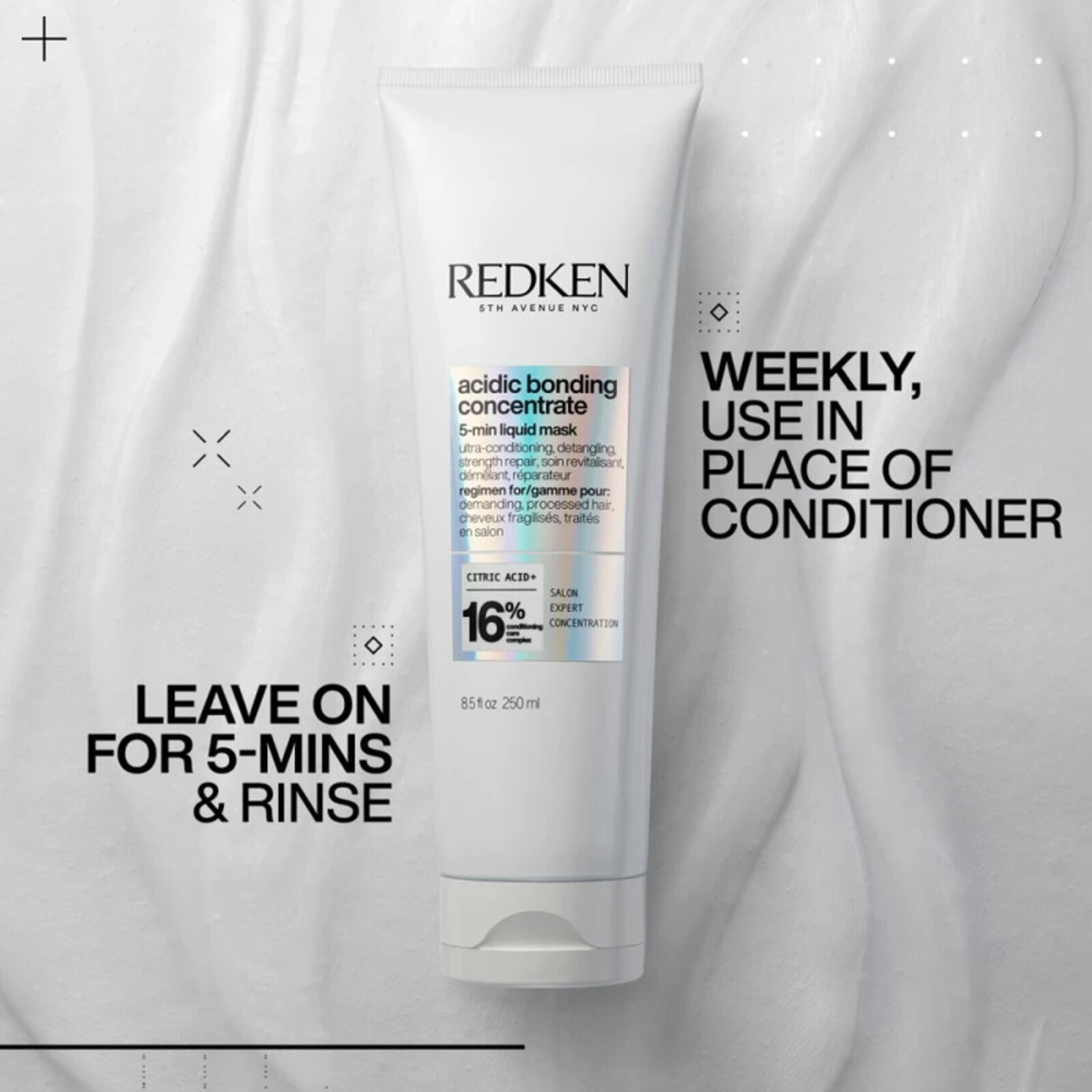 Redken Acidic Bonding Concentrate 5-Min Liquid Mask 250ml (8.5floz)