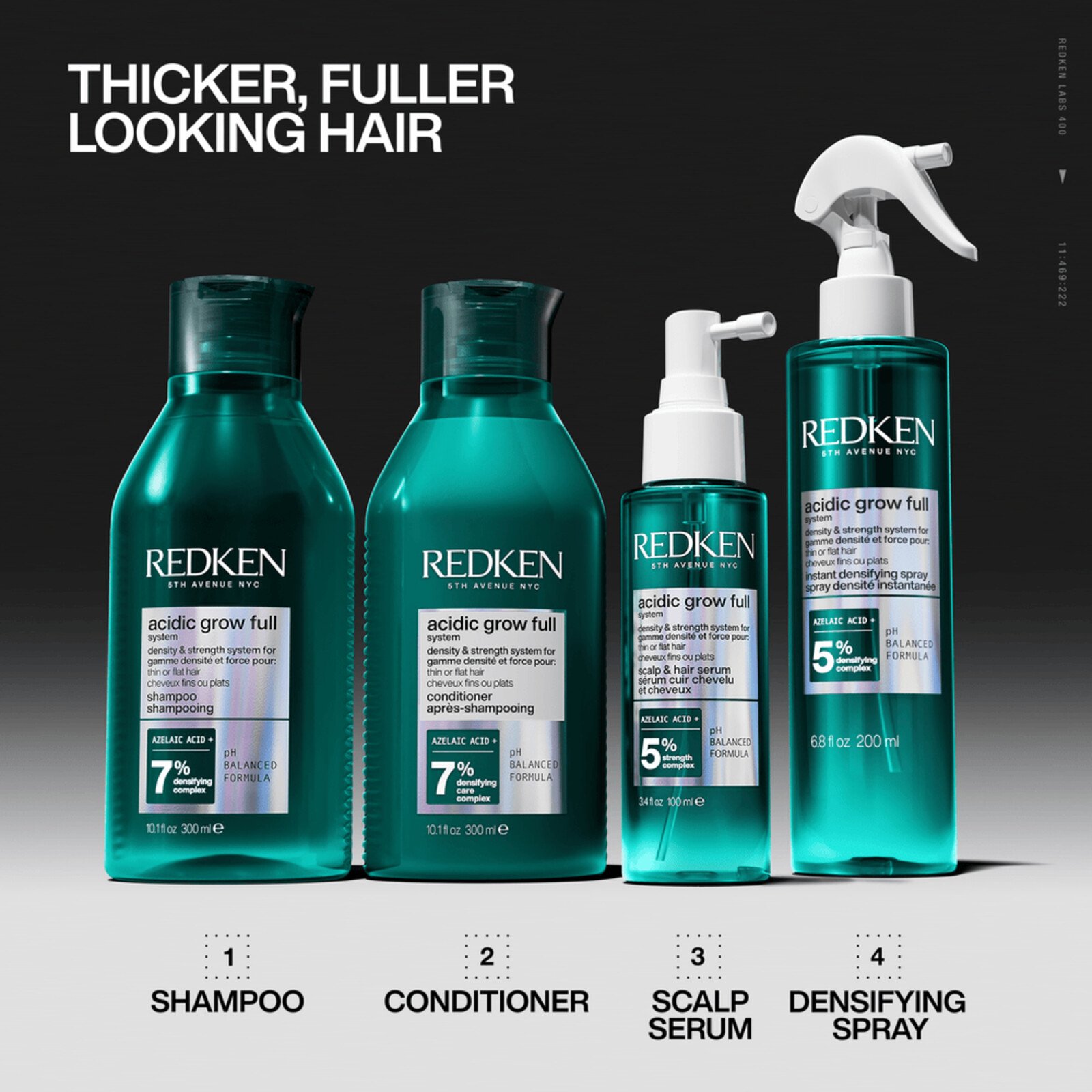 Redken Acidic Grow Full Scalp & Hair Serum 100ml
