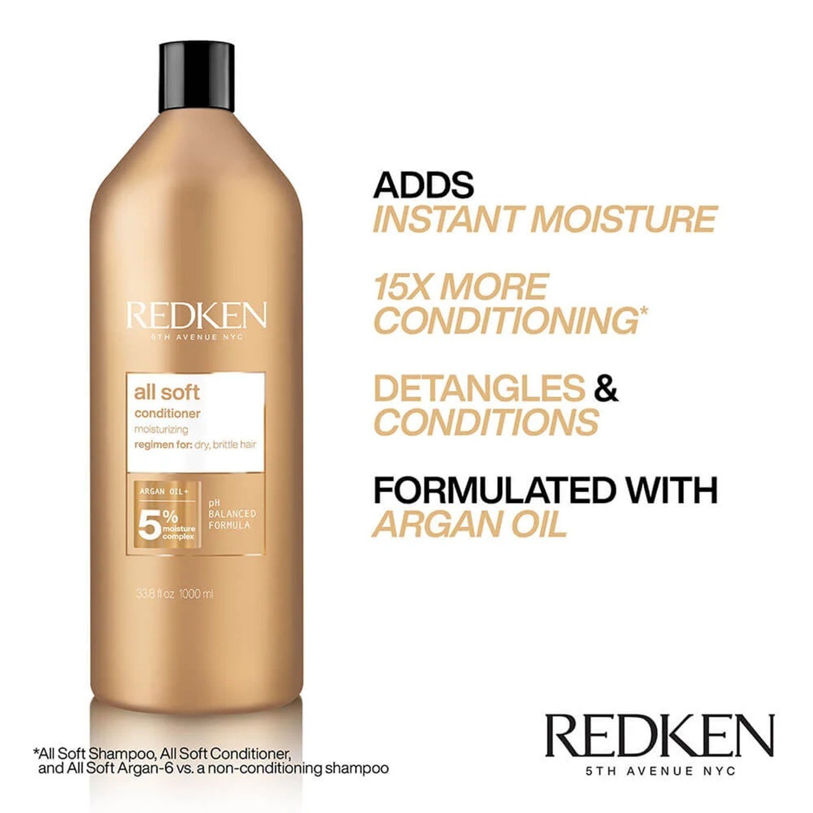 Redken All Soft Conditioner 1L