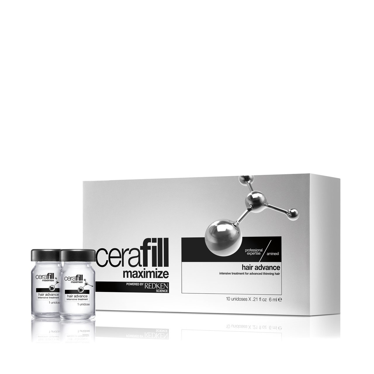 Redken Cerafill Maximize Aminexil Hair Advance Ampoules 10x6ml (10x0.20fl oz)
