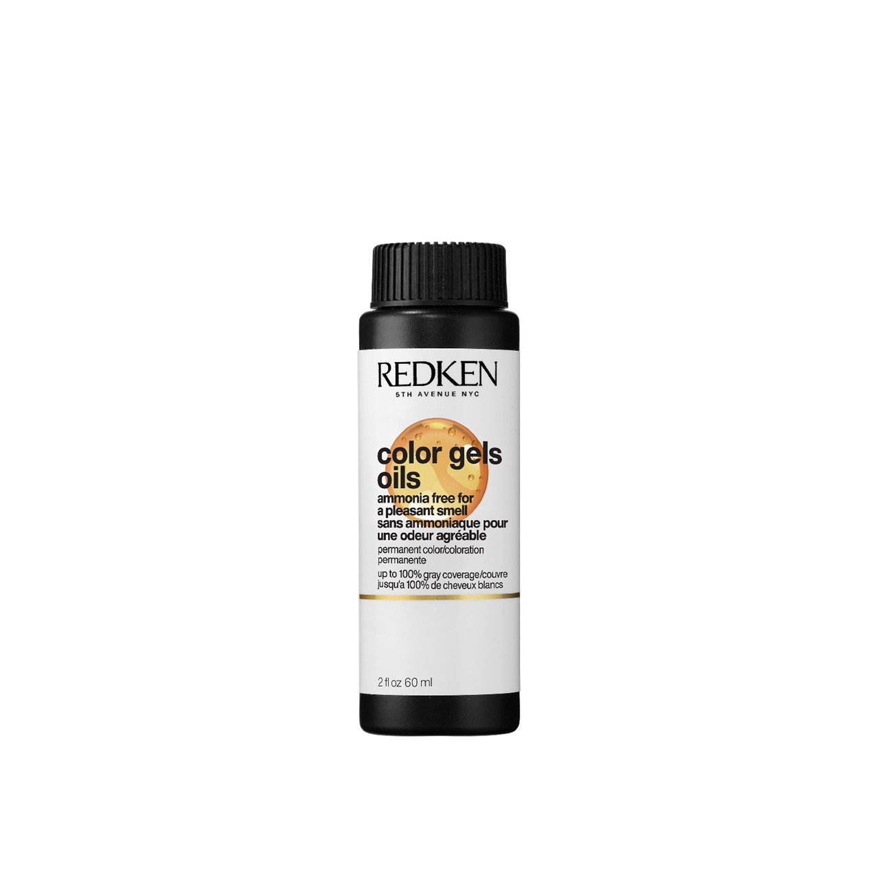 Redken Color Gels Oils 6ABn Brown Smoke Permanent Hair Dye 60ml (2.03 fl oz)