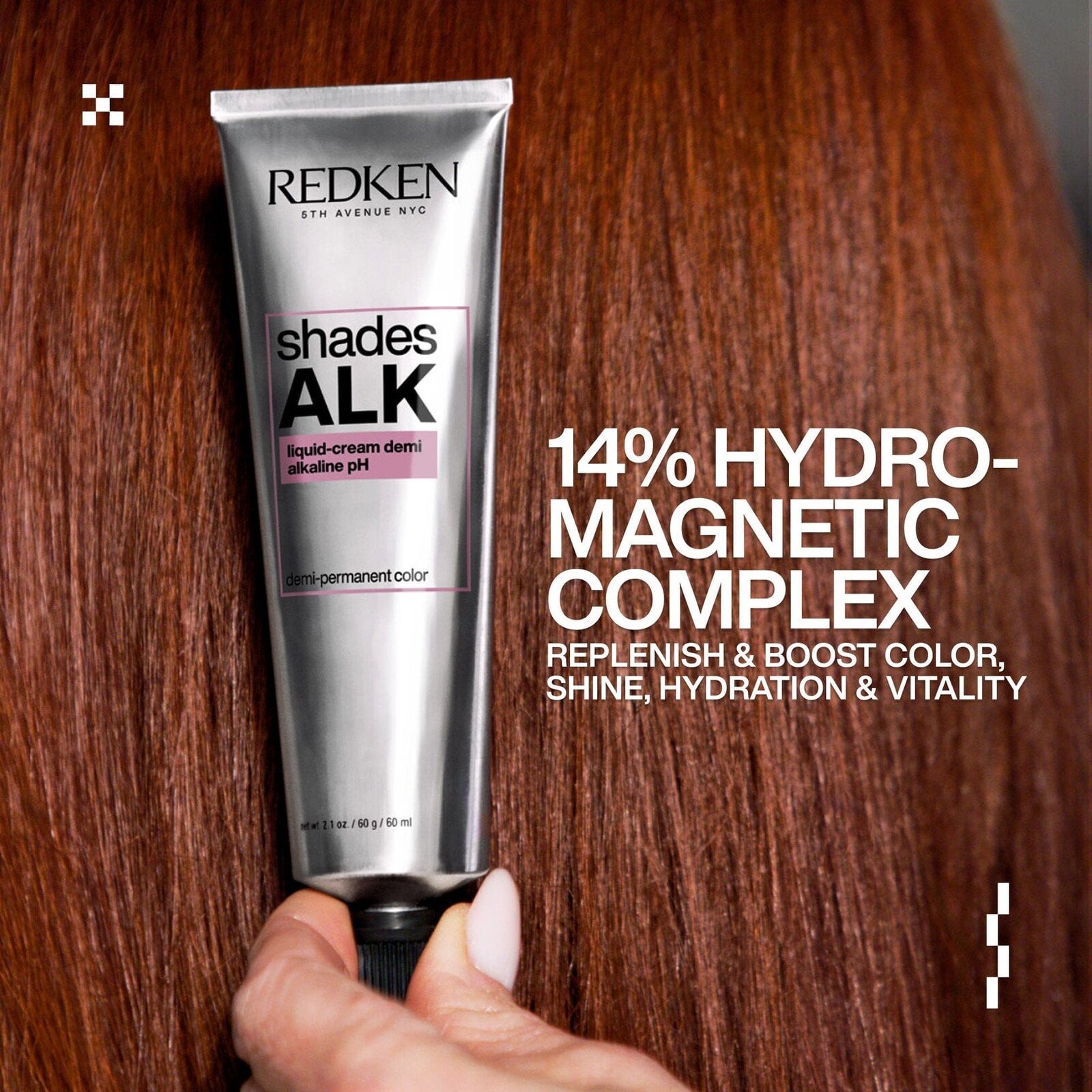 Redken Shades ALK Tinte Capilar Crema-Líquido Demipermanente pH Alcalino 8NB Blanched Almond 60ml