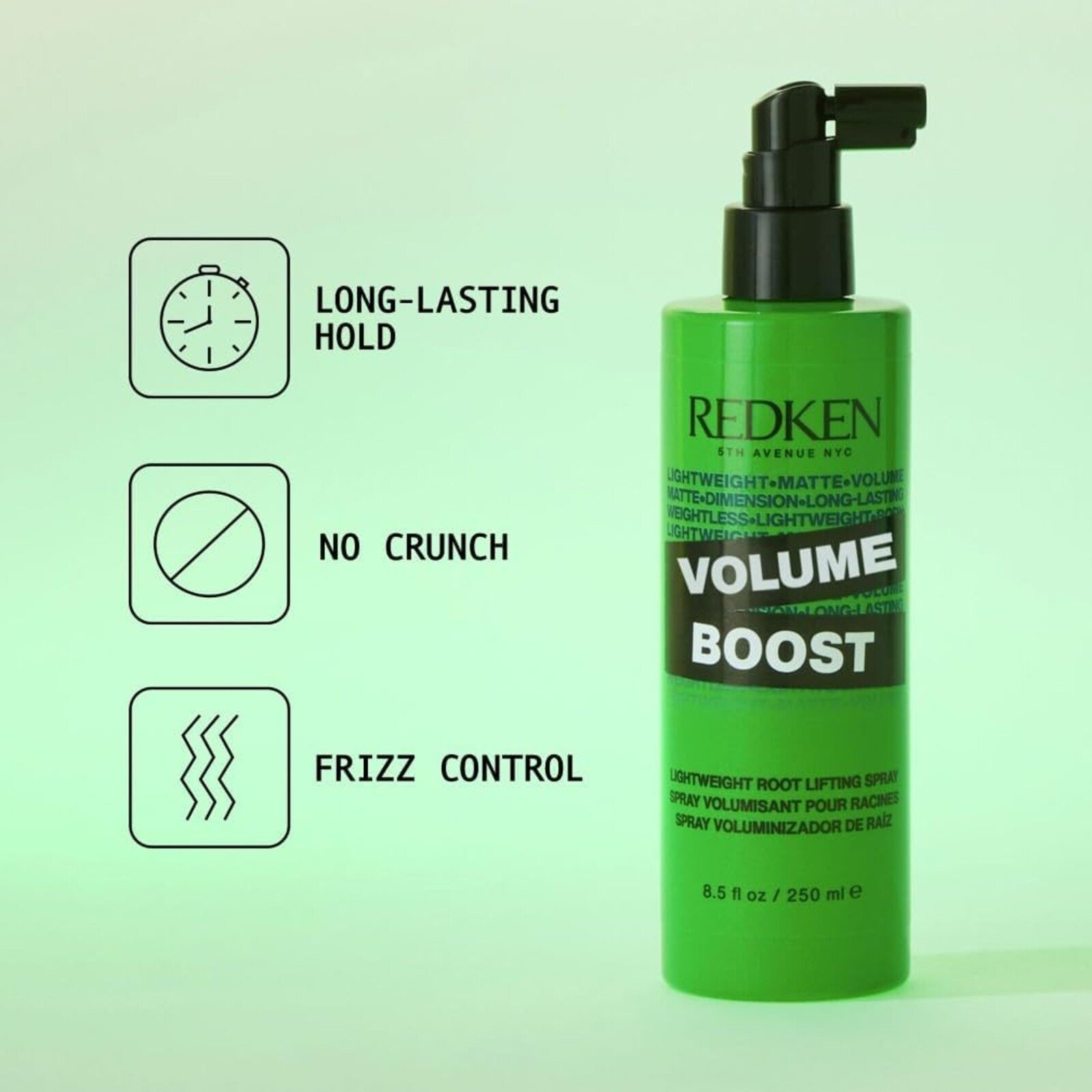 Redken Volume Boost Lightweight Root Lifting Spray 250ml