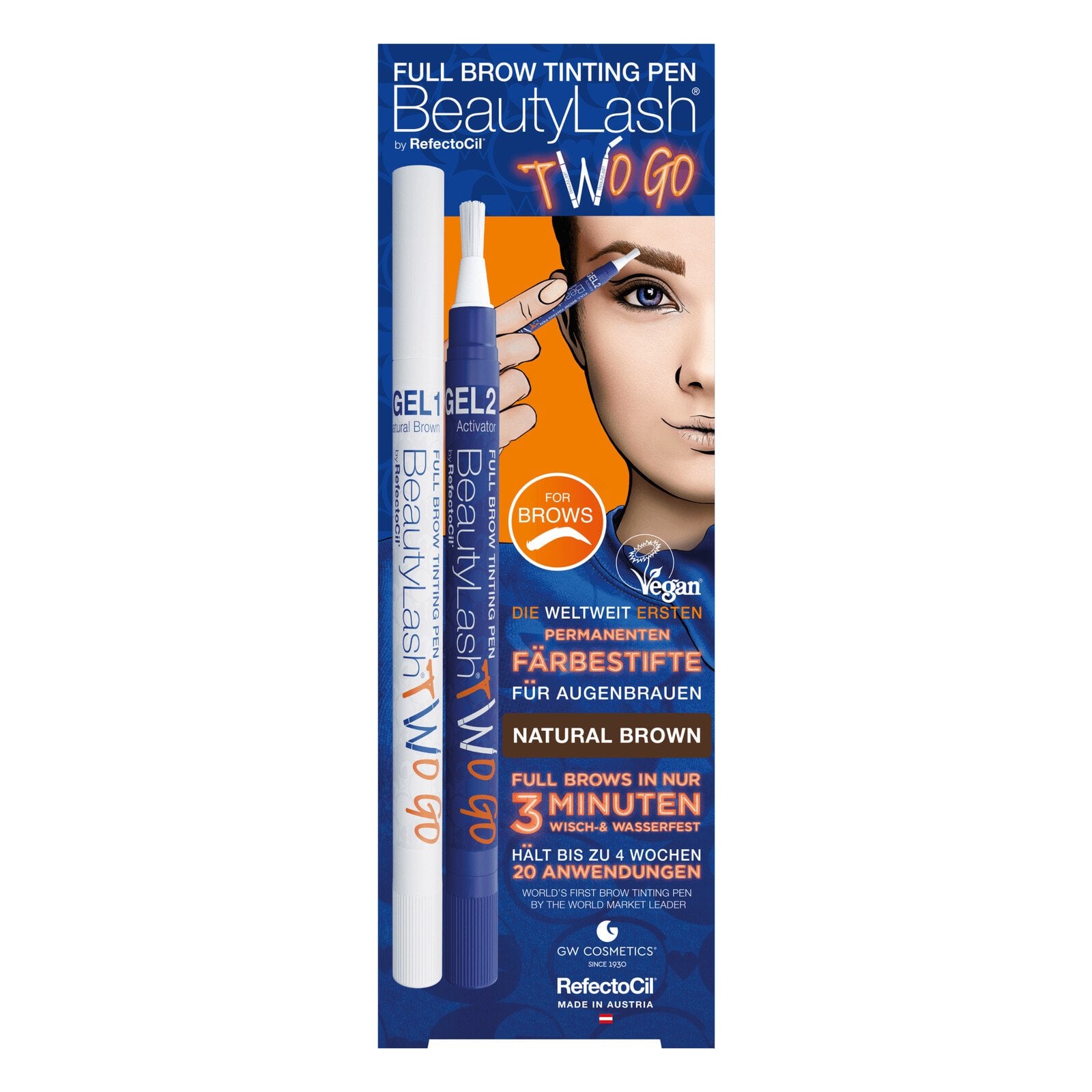 RefectoCil BeautyLash Full Brown Tinting Pen Natural Brown