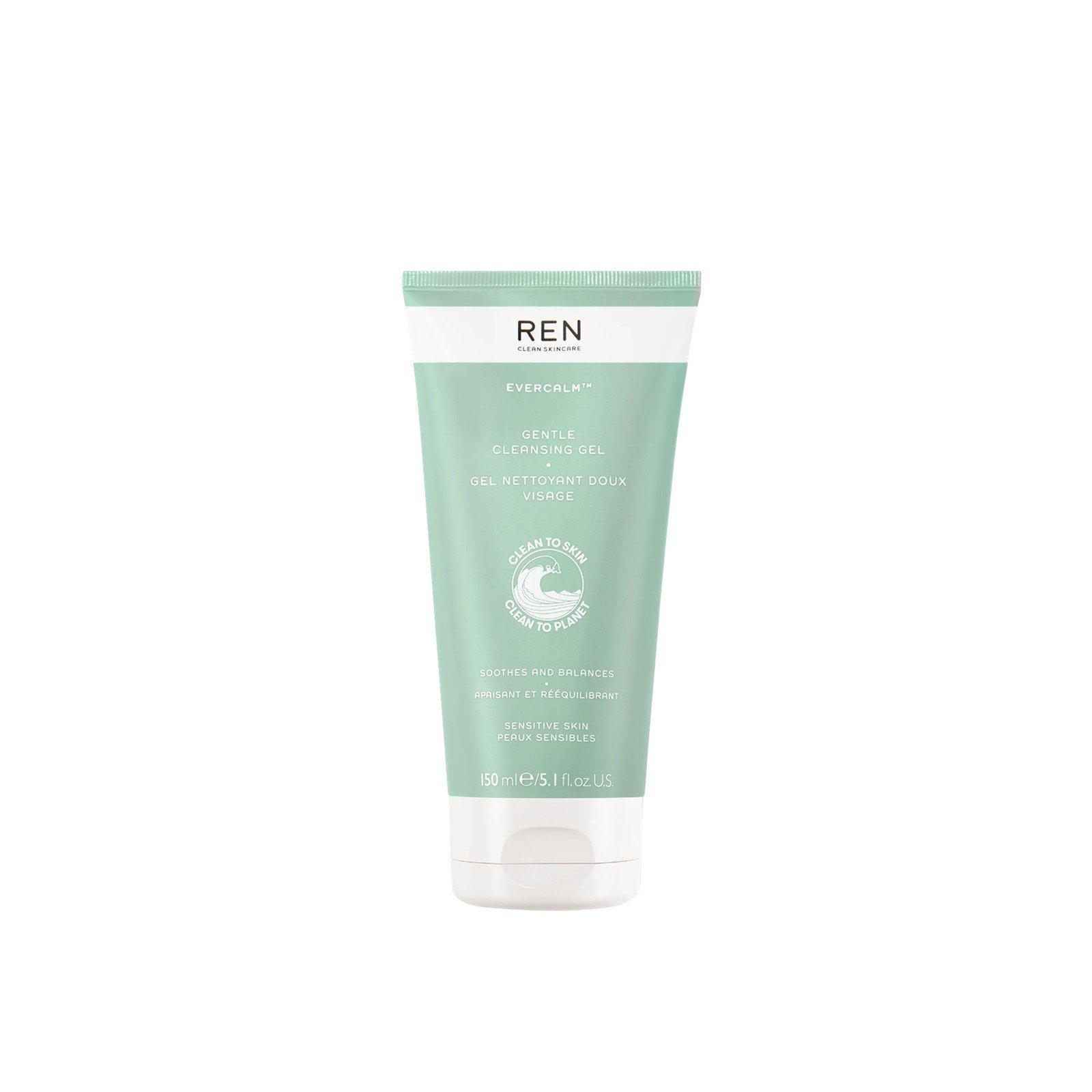 REN Evercalm Gentle Cleansing Gel 150ml