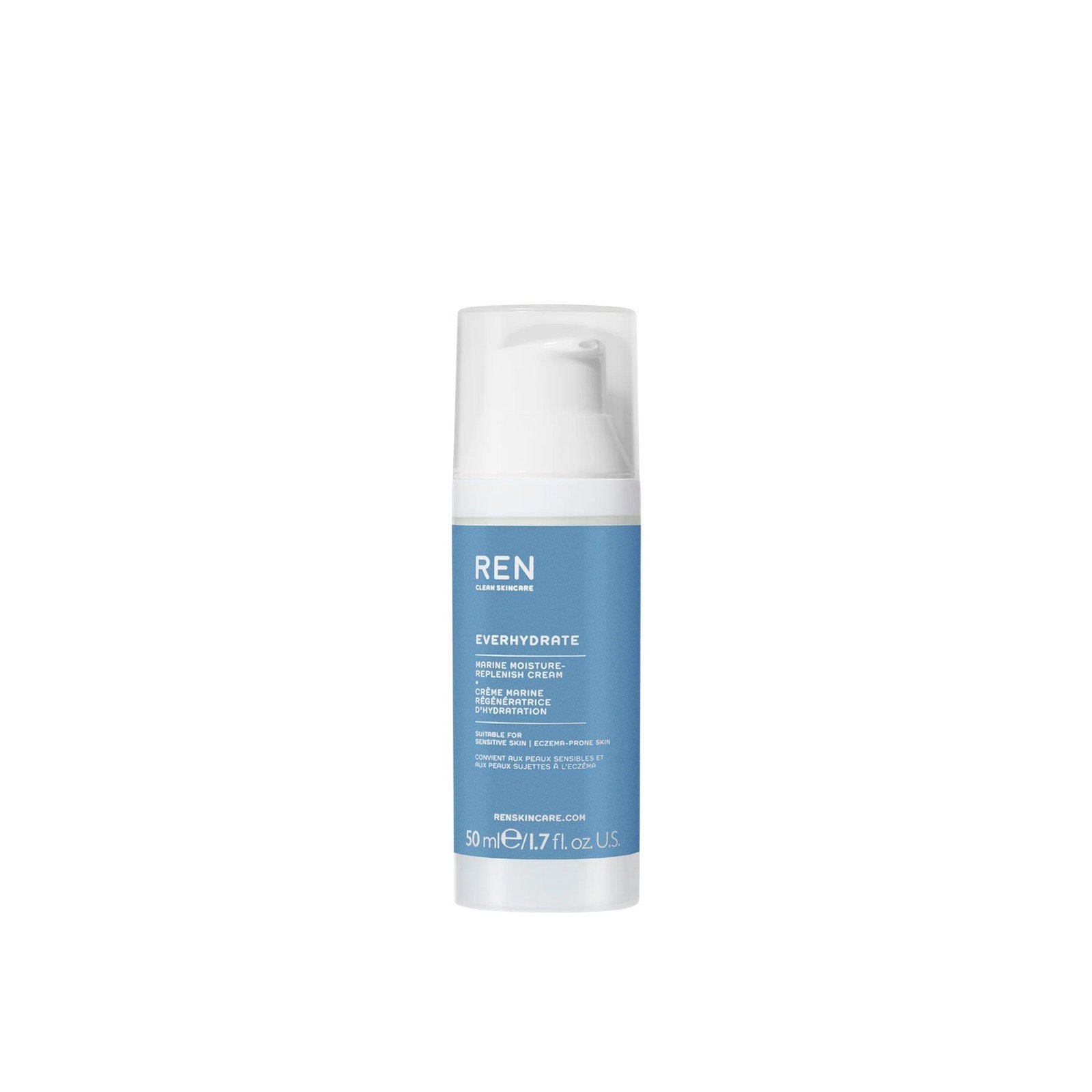 REN Everhydrate Marine Moisture-Replenish Cream 50ml (1.7floz)