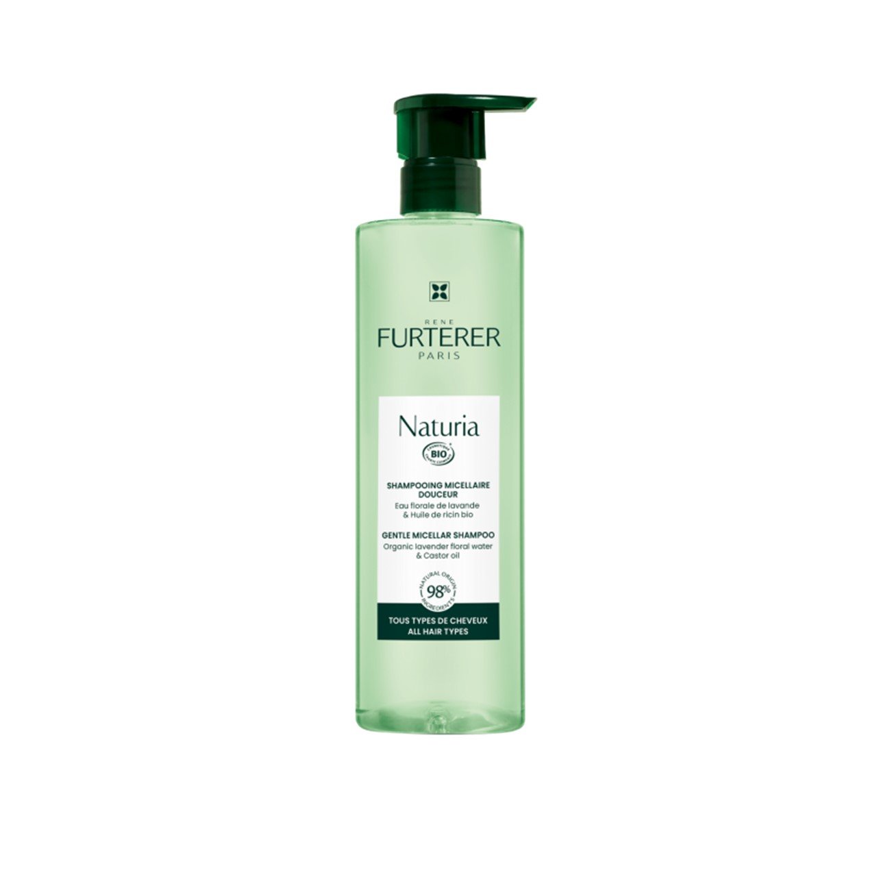 René Furterer Naturia Gentle Micellar Shampoo 400ml