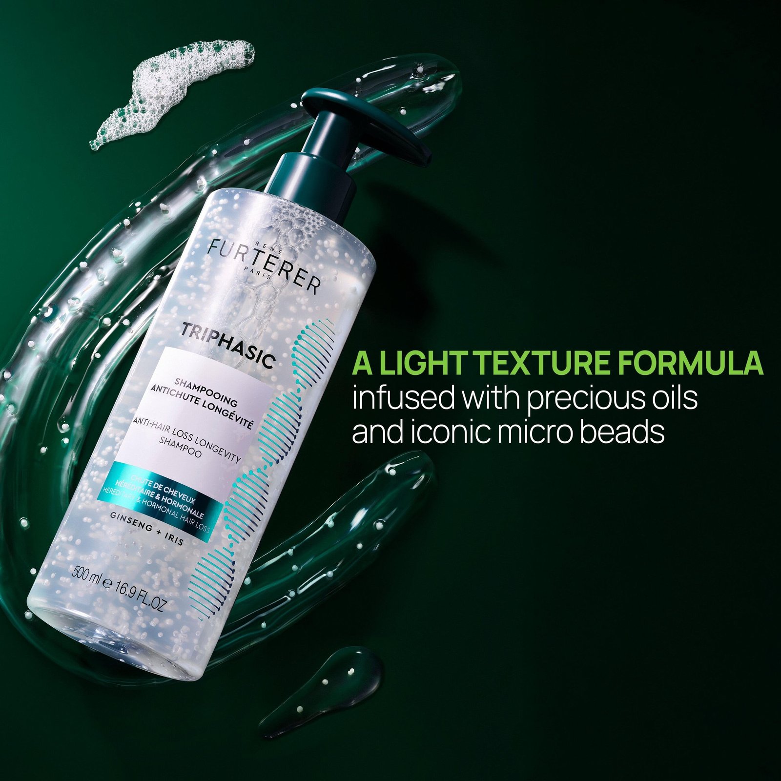 René Furterer Triphasic Anti-Hair Loss Longevity Shampoo 500ml