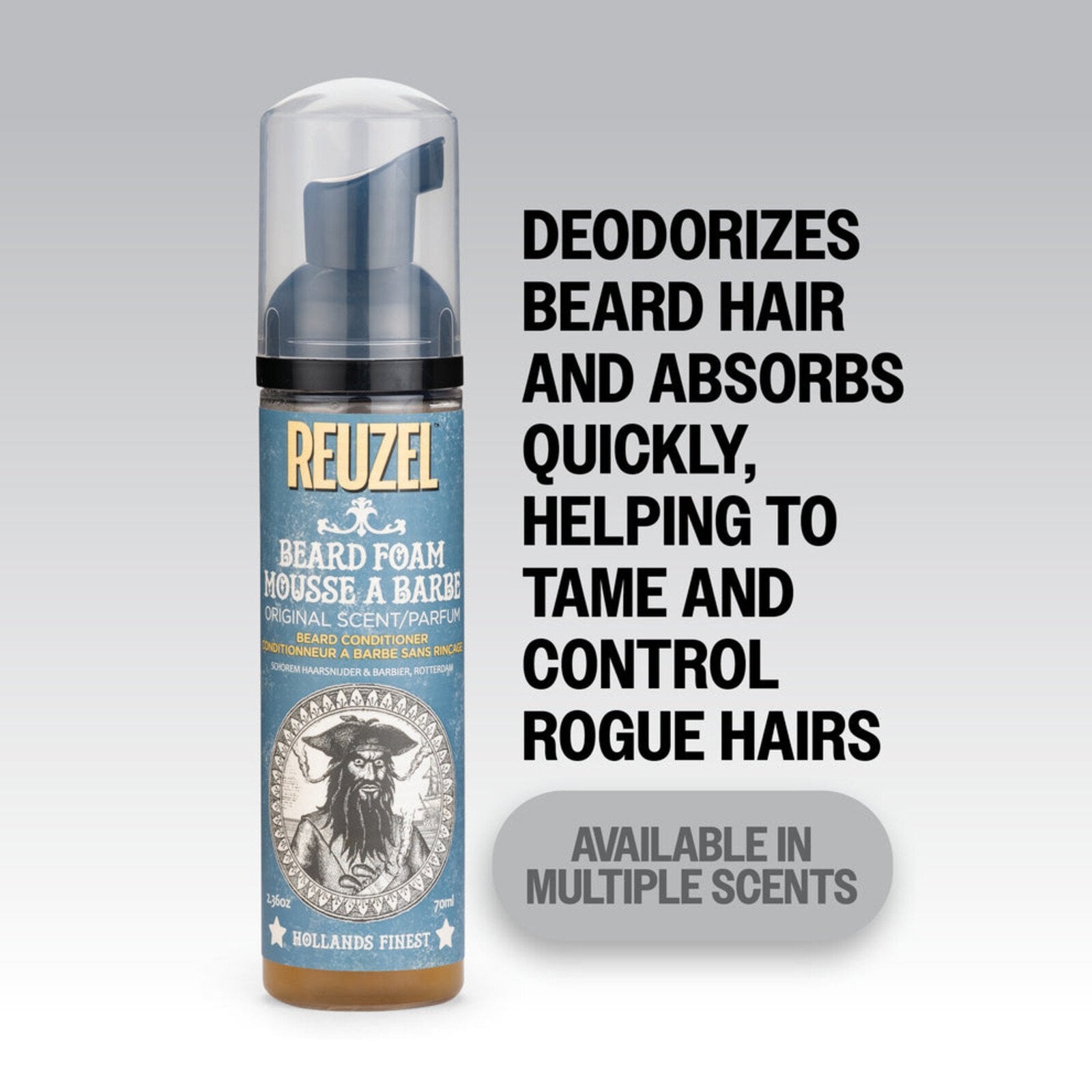Reuzel Beard Foam Wood & Spice 70ml