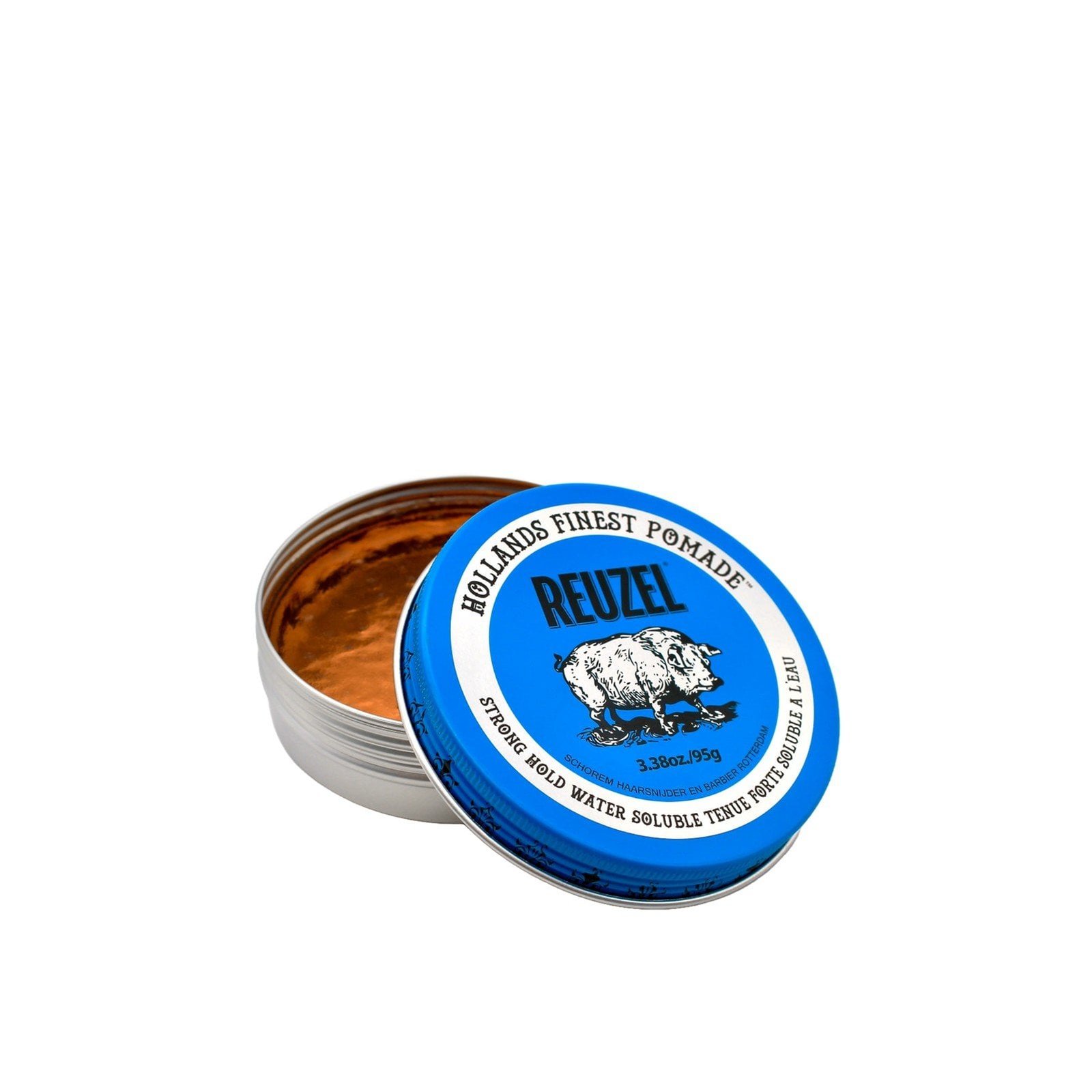 Reuzel Blue High Shine Strong Hold Water Soluble Pomade 95g