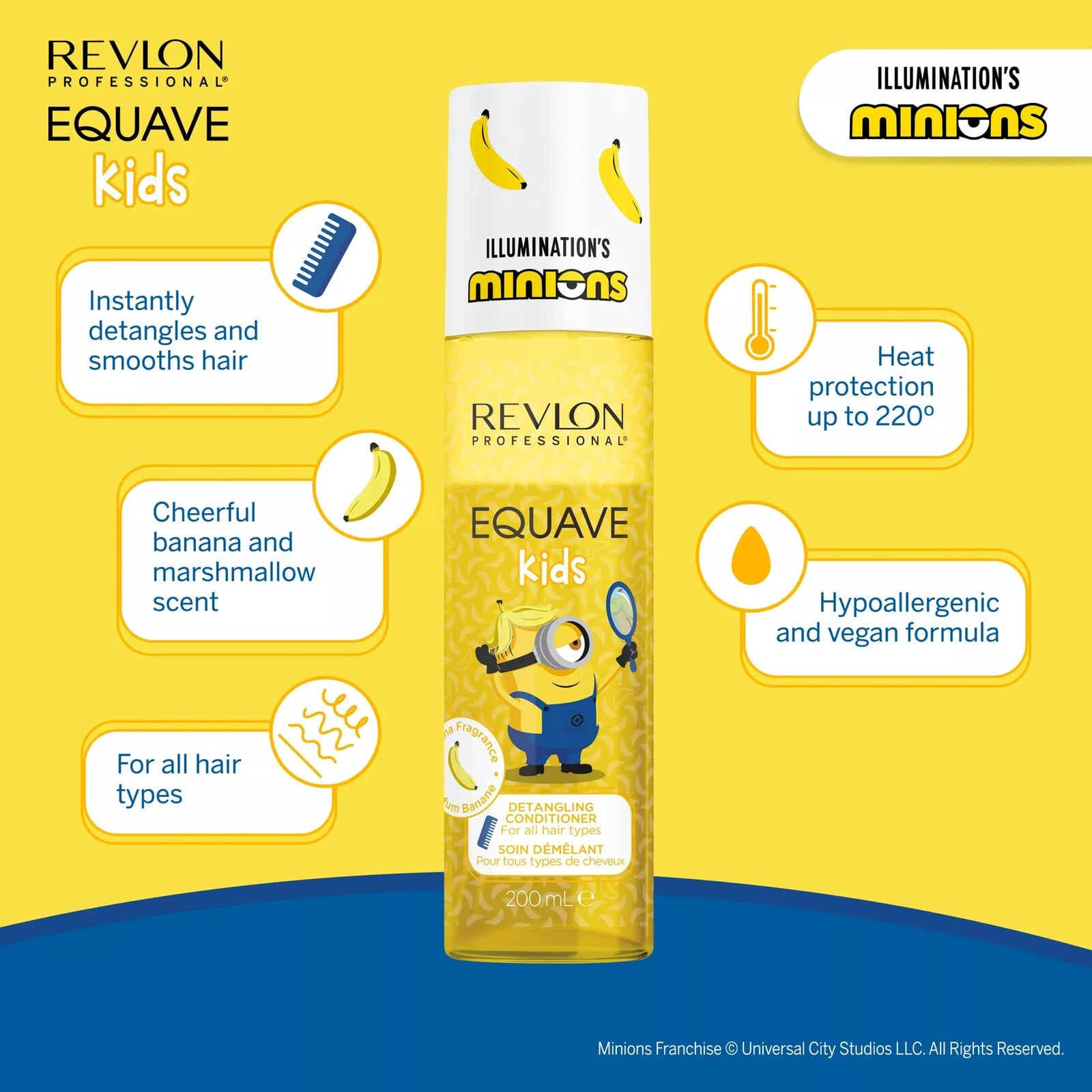Revlon Professional Equave Kids Minions Detangling Conditioner 200ml