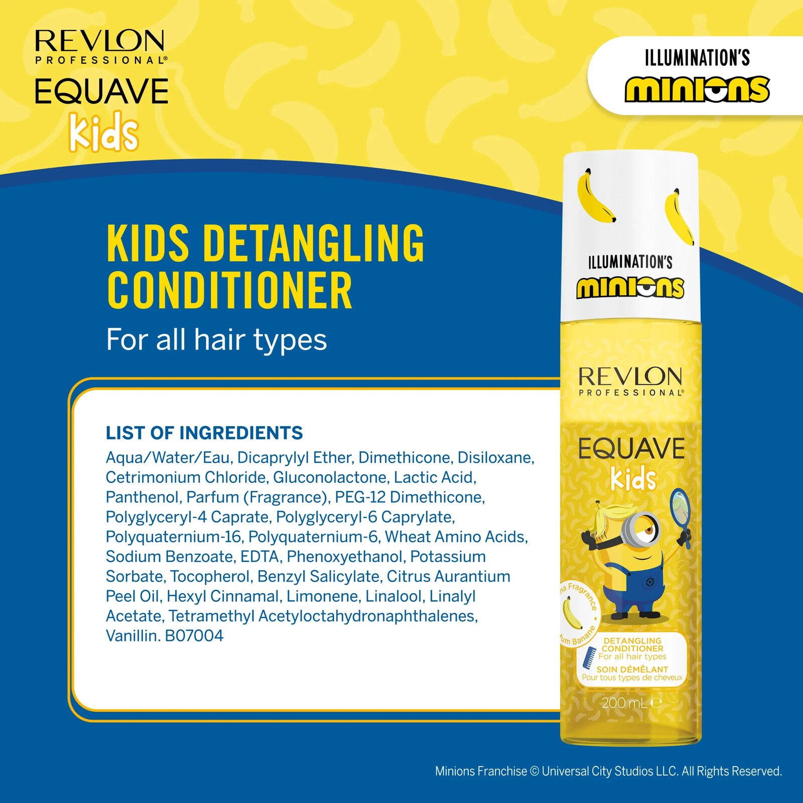 Revlon Professional Equave Kids Minions Detangling Conditioner 200ml