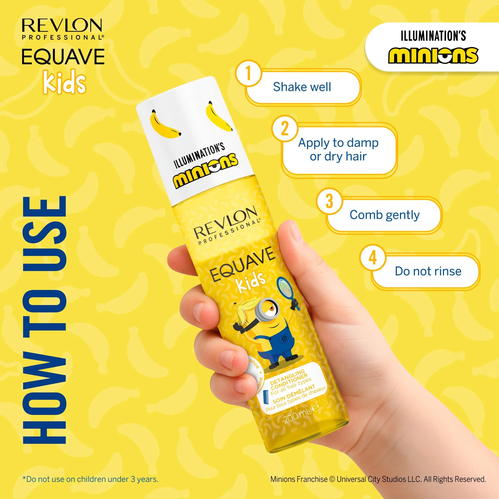 Revlon Professional Equave Kids Minions Detangling Conditioner 200ml