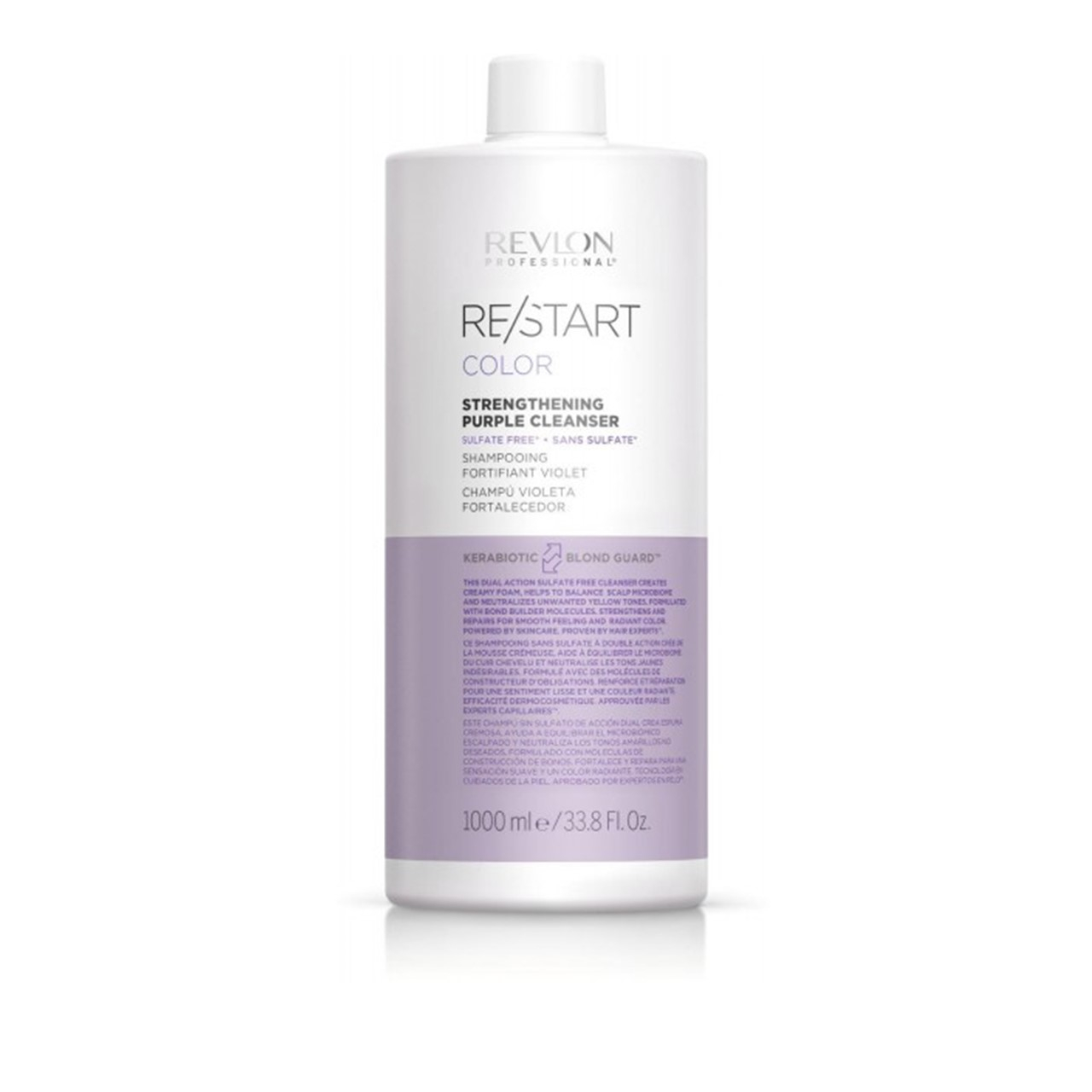 Buy Revlon USA Professional Purple · Shampoo Cleanser Color Strengthening Re/Start