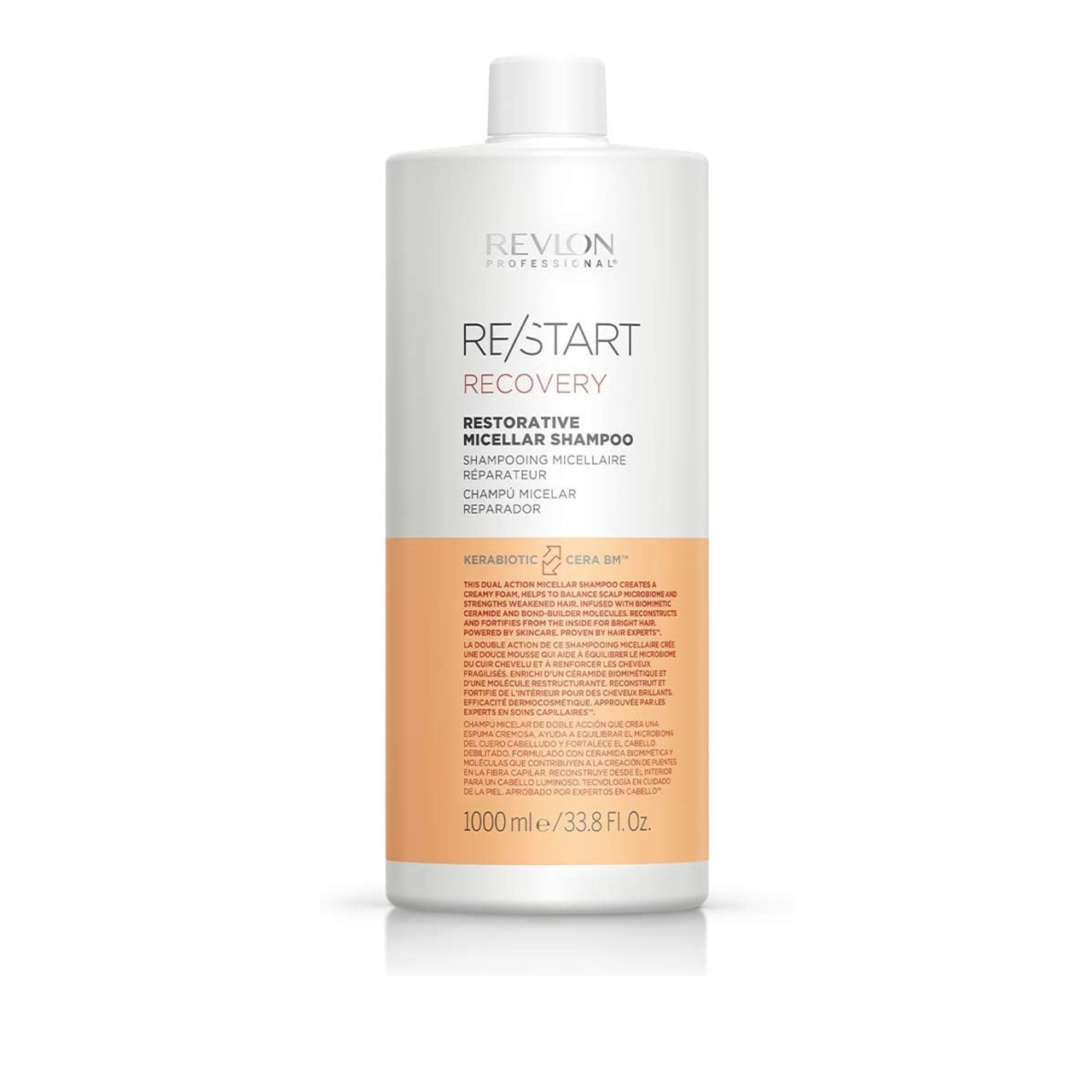 Revlon Professional Re/Start Recovery Restorative Shampoo 1L (33.81fl oz)