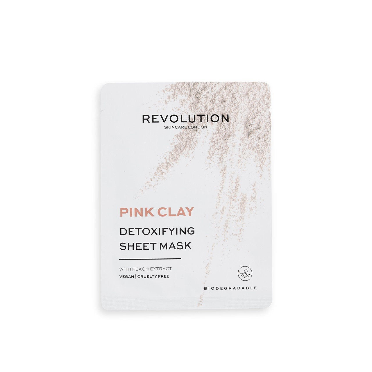 Revolution Skincare Pink Clay Detoxifying Sheet Masks x5