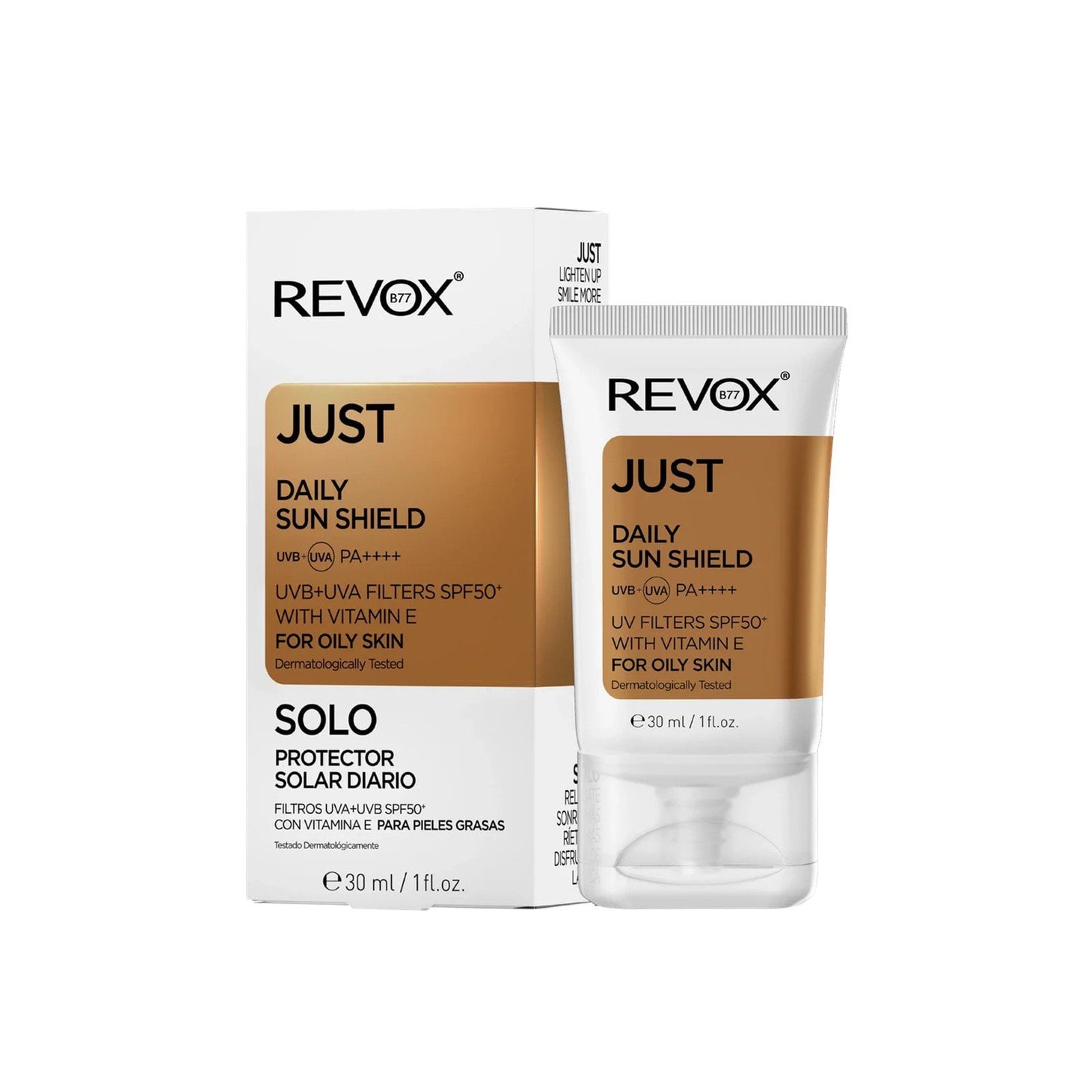 Revox B77 Just Daily Sun Shield Sunscreen for Oily Skin SPF50+ 30ml