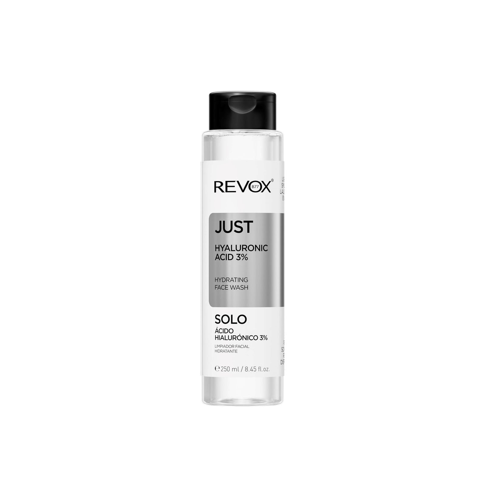 Revox B77 Just Hyaluronic Acid 3% Hydrating Face Wash 250ml