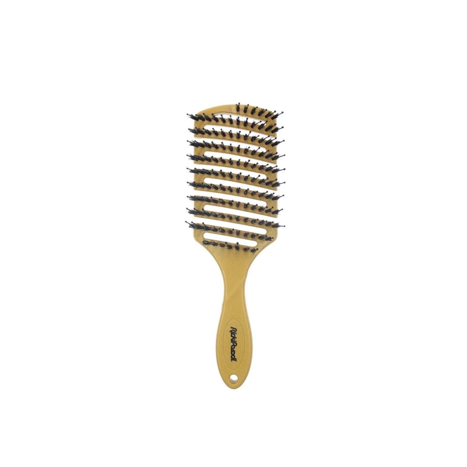 RickiParodi MaxSoft Golden Rectangular Hair Brush