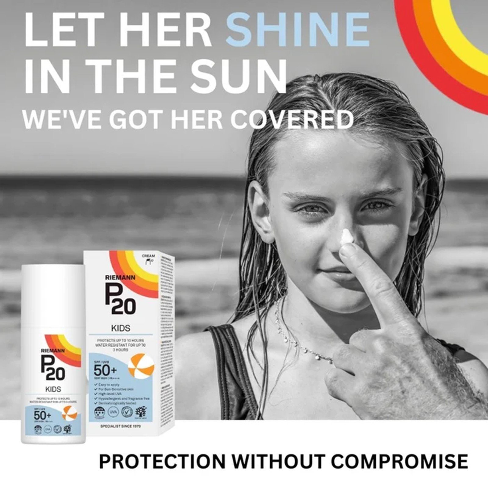 Riemann P20 Kids Sunscreen SPF50+ 200ml