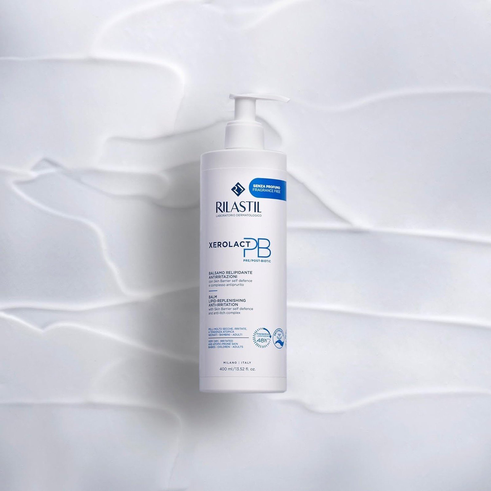 Rilastil Xerolact PB Lipid-Replenishing Anti-Irritation Balm 400ml