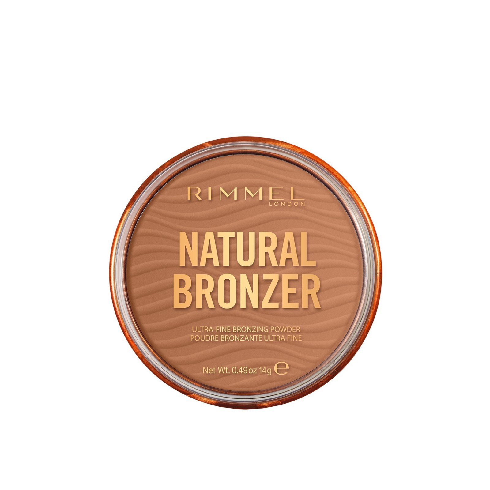 Rimmel London Natural Bronzer Waterproof Bronzing Powder SPF15 002 14g