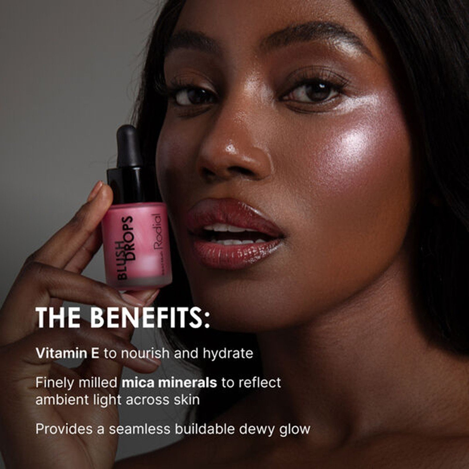 Rodial Blush Drops Liquid Blush Frosted Pink 15ml