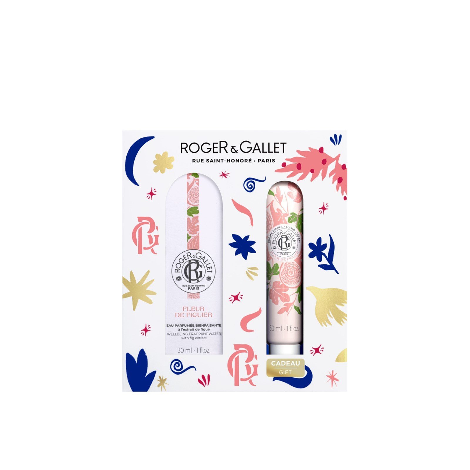 Roger&Gallet Fleur de Figuier Wellbeing Fragrant Water + Hand & Nail Balm Set