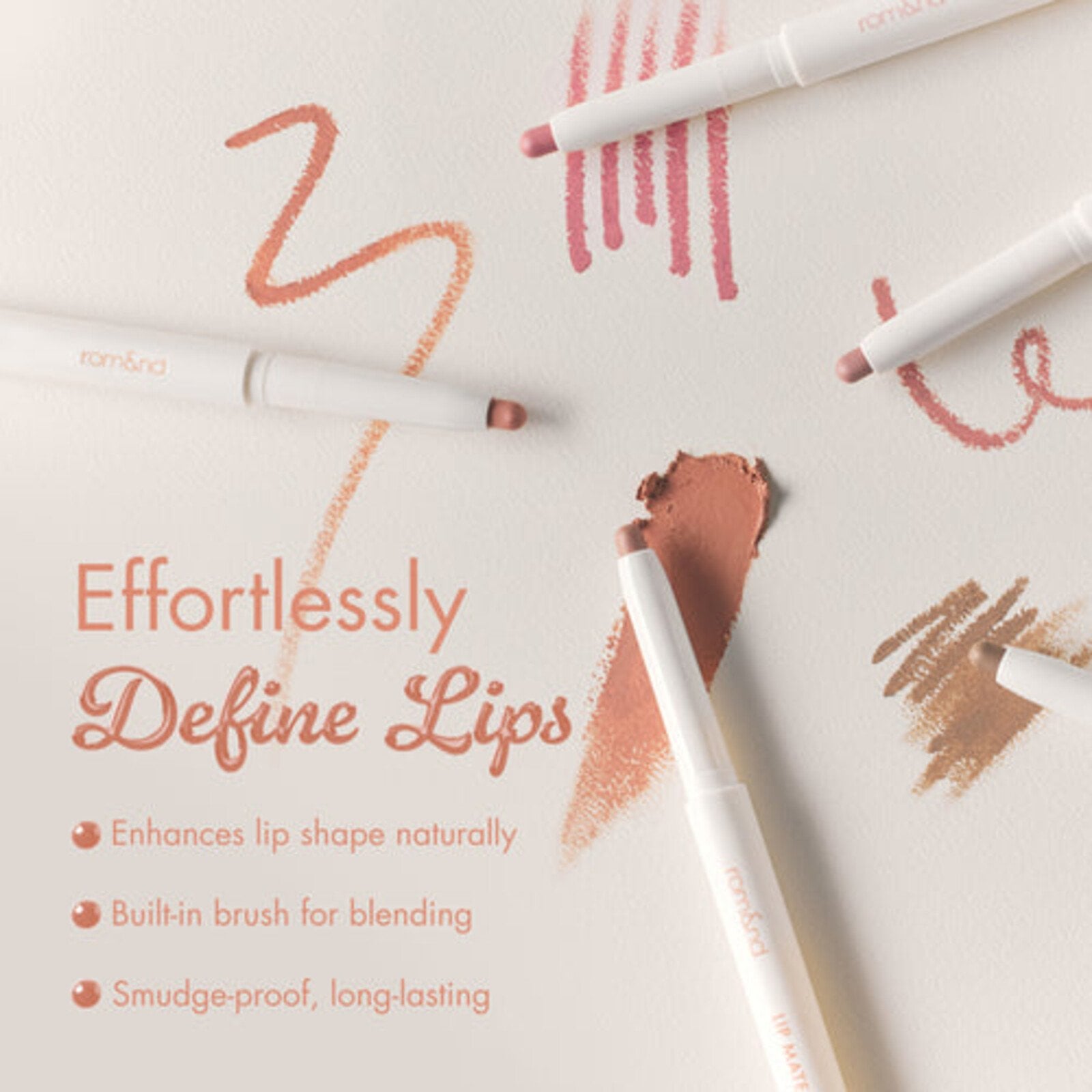 Romand Lip Mate Pencil 03 Kaya Beige 0.5g