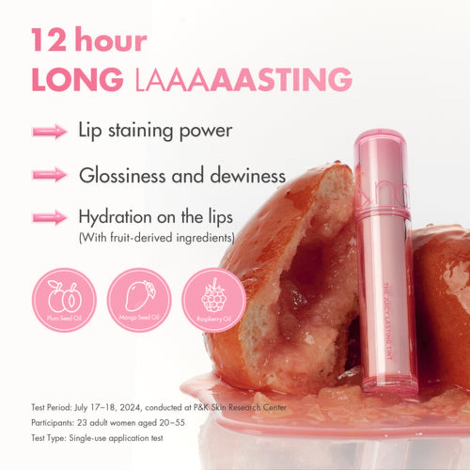 Romand The Juicy Lasting Tint 23 Peach Peach Me 3.5g (0.12oz)