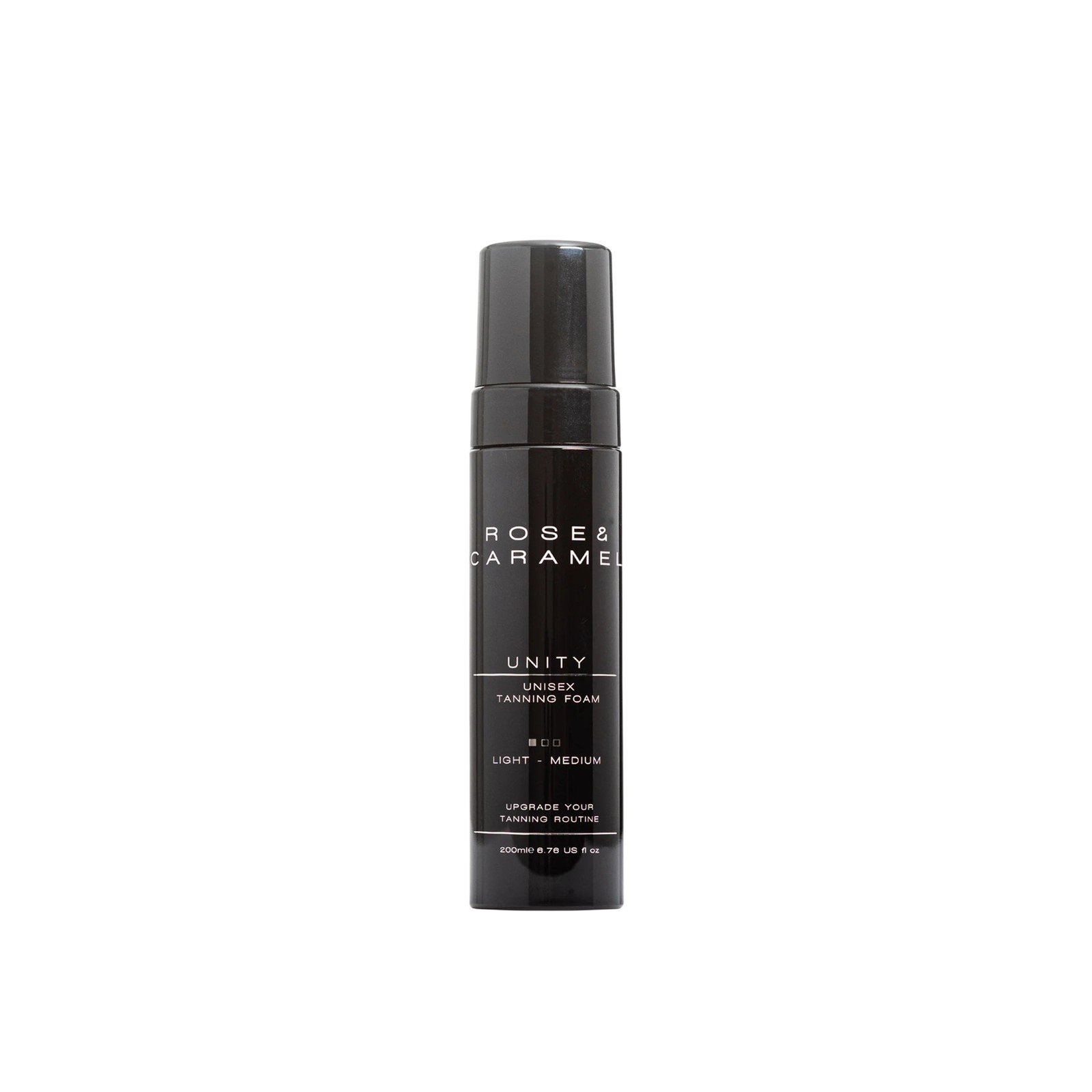 Rose & Caramel Unity Unisex Tanning Foam Light-Medium 200ml Qatar Delivery