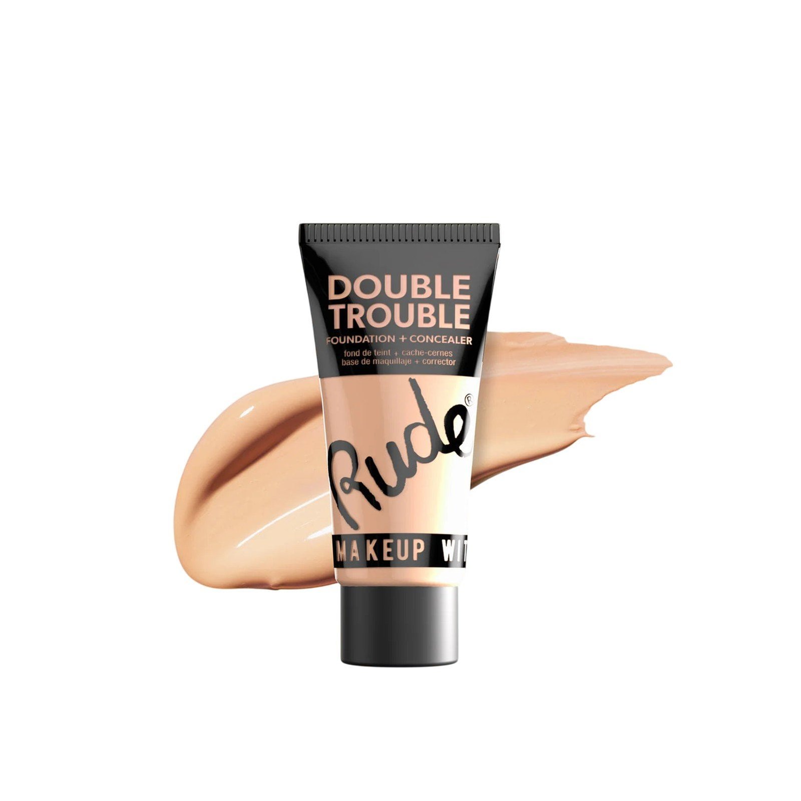 Rude Cosmetics Double Trouble Foundation + Concealer