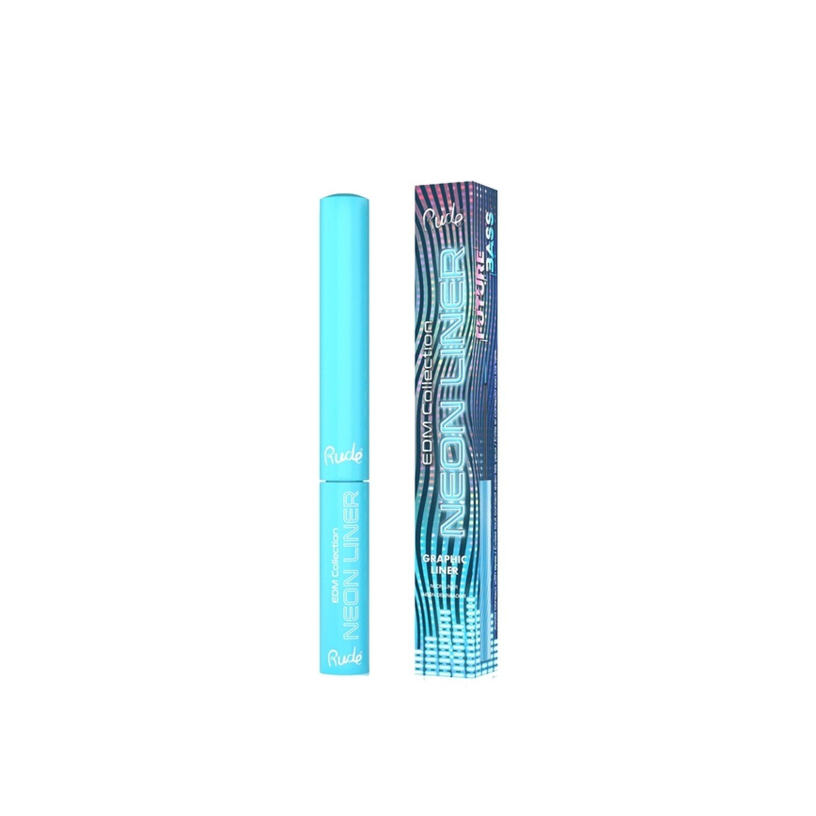 Rude Cosmetics EDM Collection Neon Liner Future Bass 3ml (0.1floz)