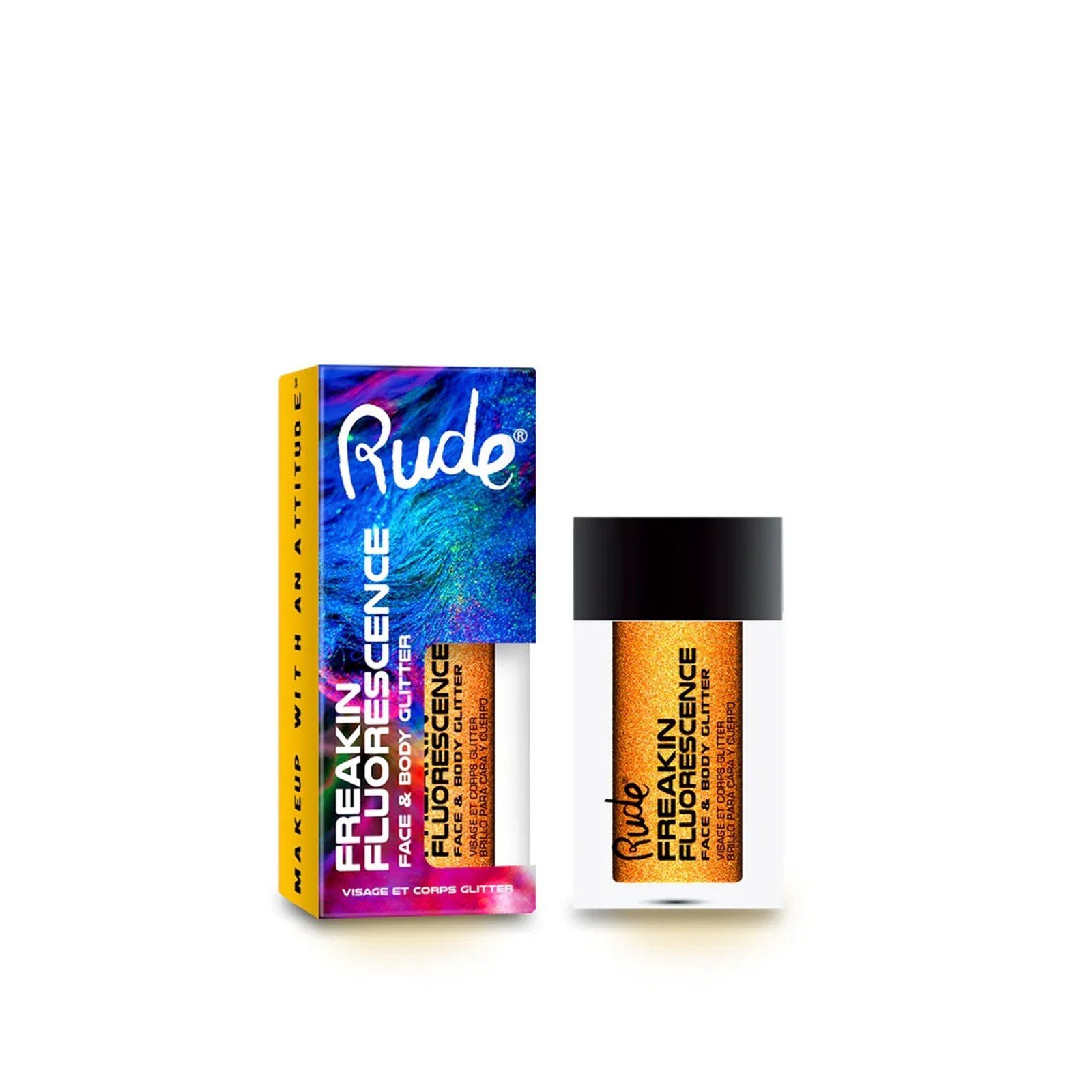 Rude Cosmetics Freakin Fluorescence Face & Body Glitter