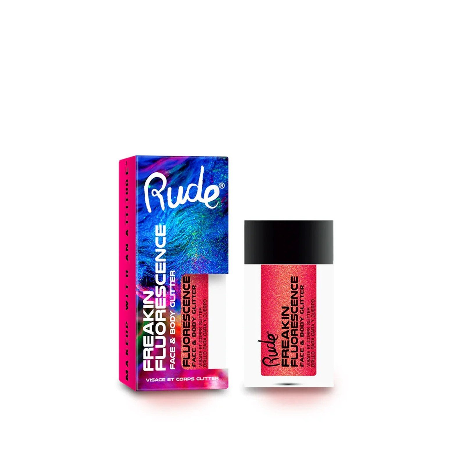Rude Cosmetics Freakin Fluorescence Face & Body Glitter
