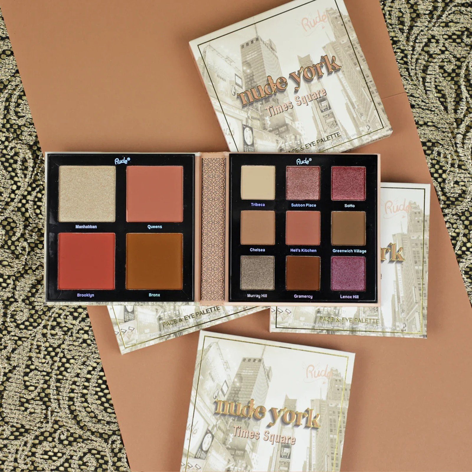 Rude Cosmetics  Nude York Face & Eye Palette