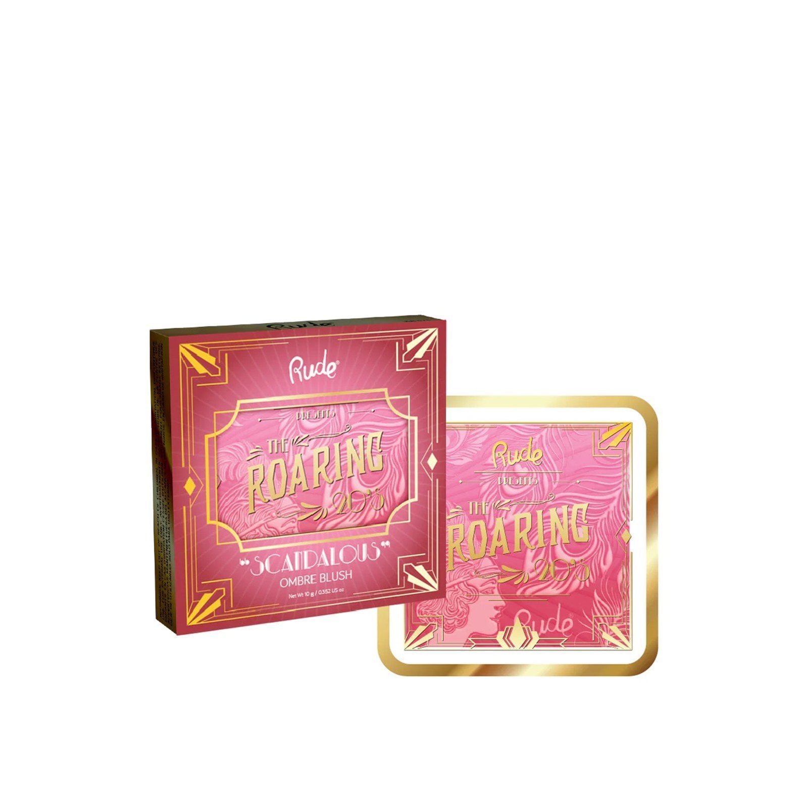 Rude Cosmetics The Roaring 20's Ombre Blush Scandalous 10g