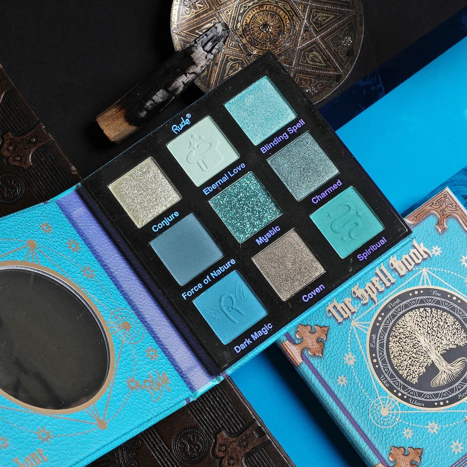 Rude Cosmetics The Spell Book Eyeshadow Palette Love