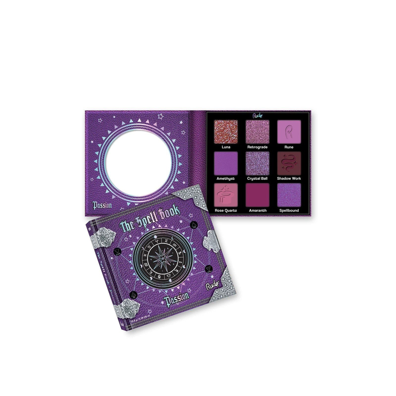 Rude Cosmetics The Spell Book Eyeshadow Palette