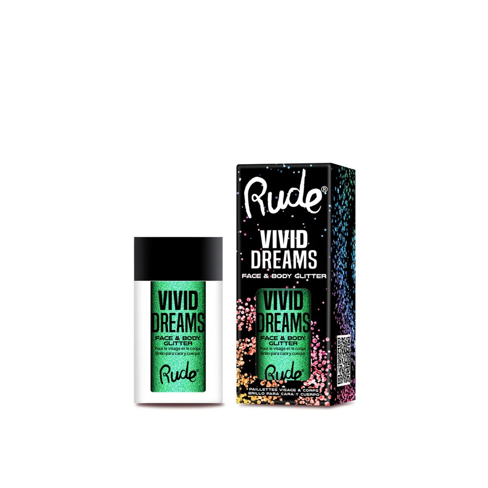 Rude Cosmetics Vivid Dreams Face & Body Glitter