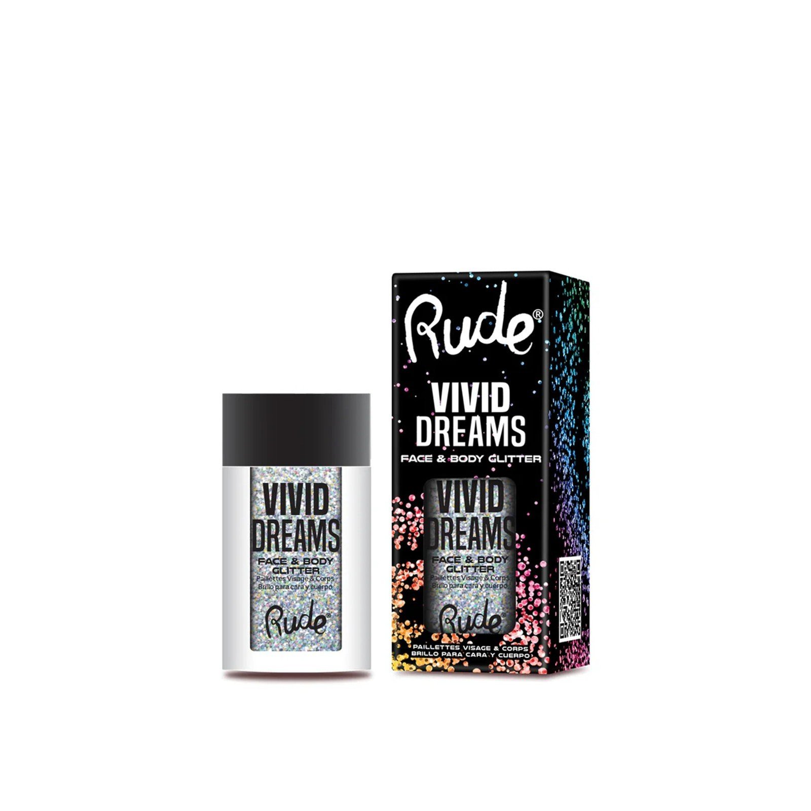 Rude Cosmetics Vivid Dreams Face & Body Glitter
