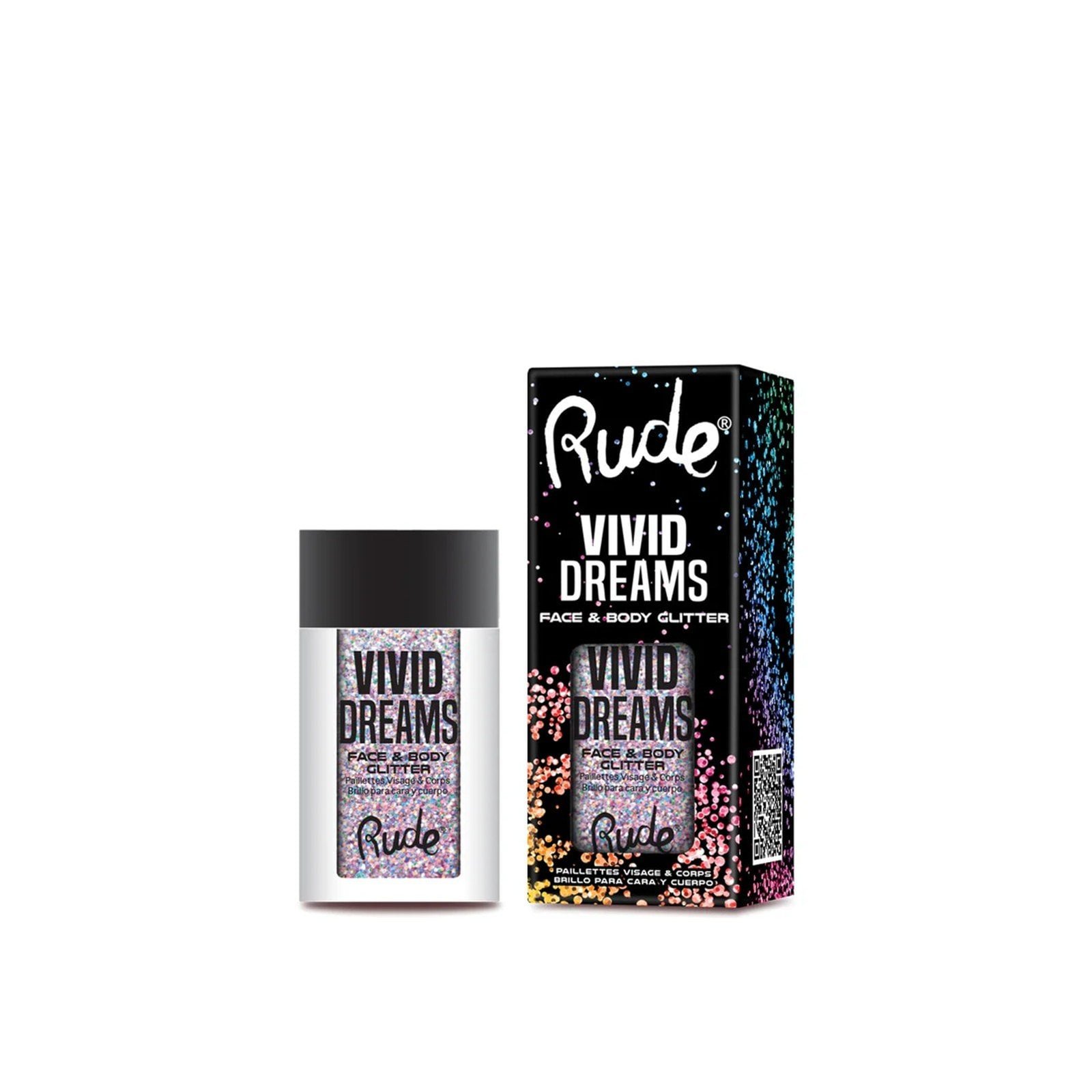 Rude Cosmetics Vivid Dreams Face & Body Glitter