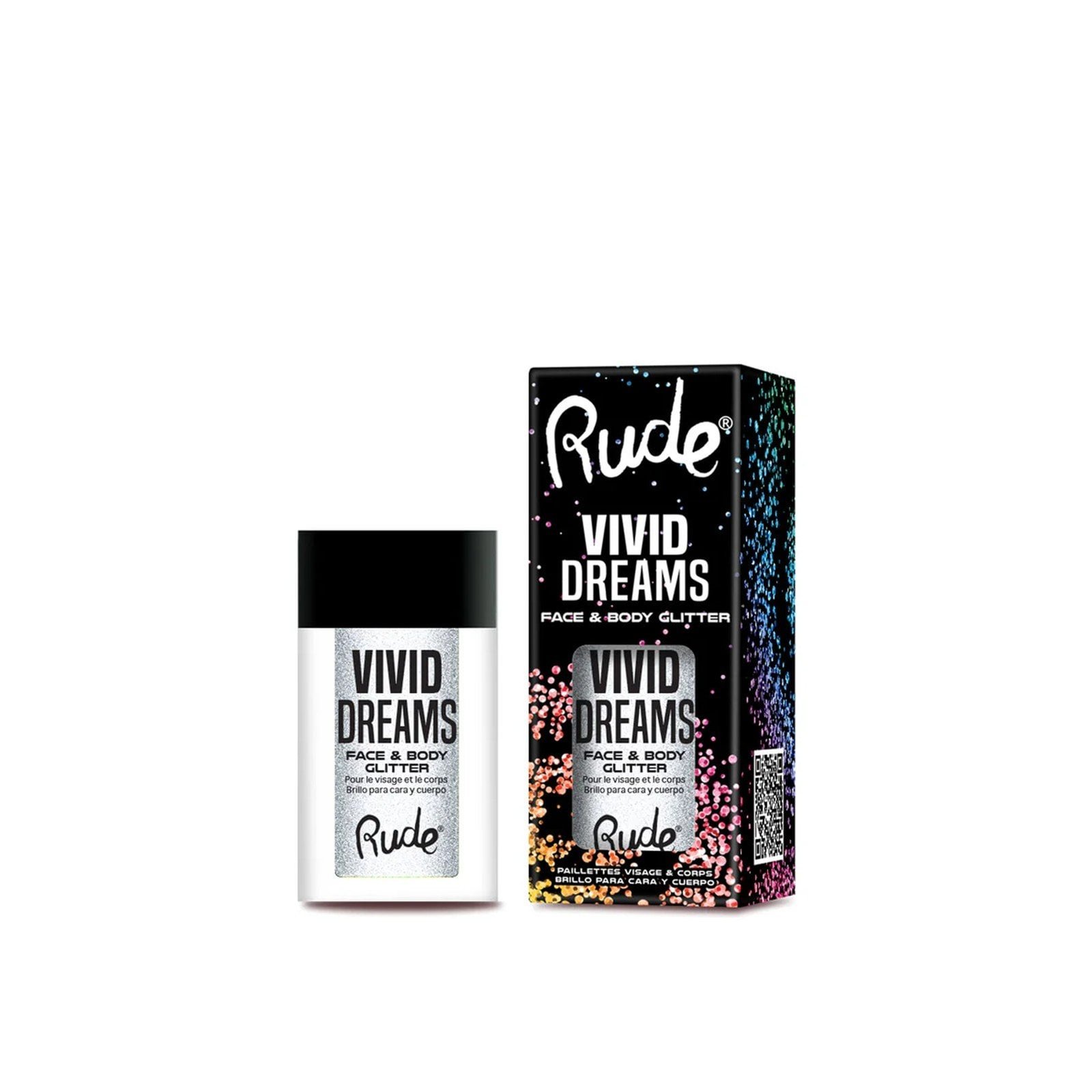 Rude Cosmetics Vivid Dreams Face & Body Glitter Parallel Universe 2.7g