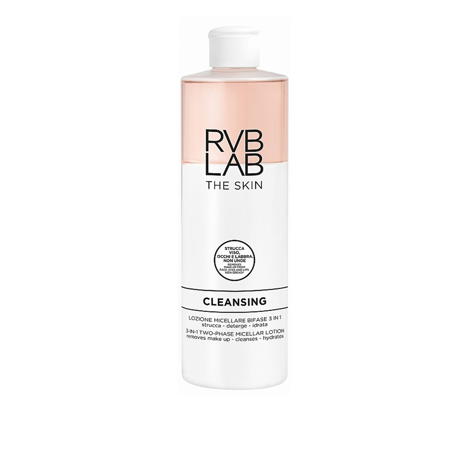 RVB LAB Cleansing 3-In-1 Two-Phase Micellar Lotion 400ml