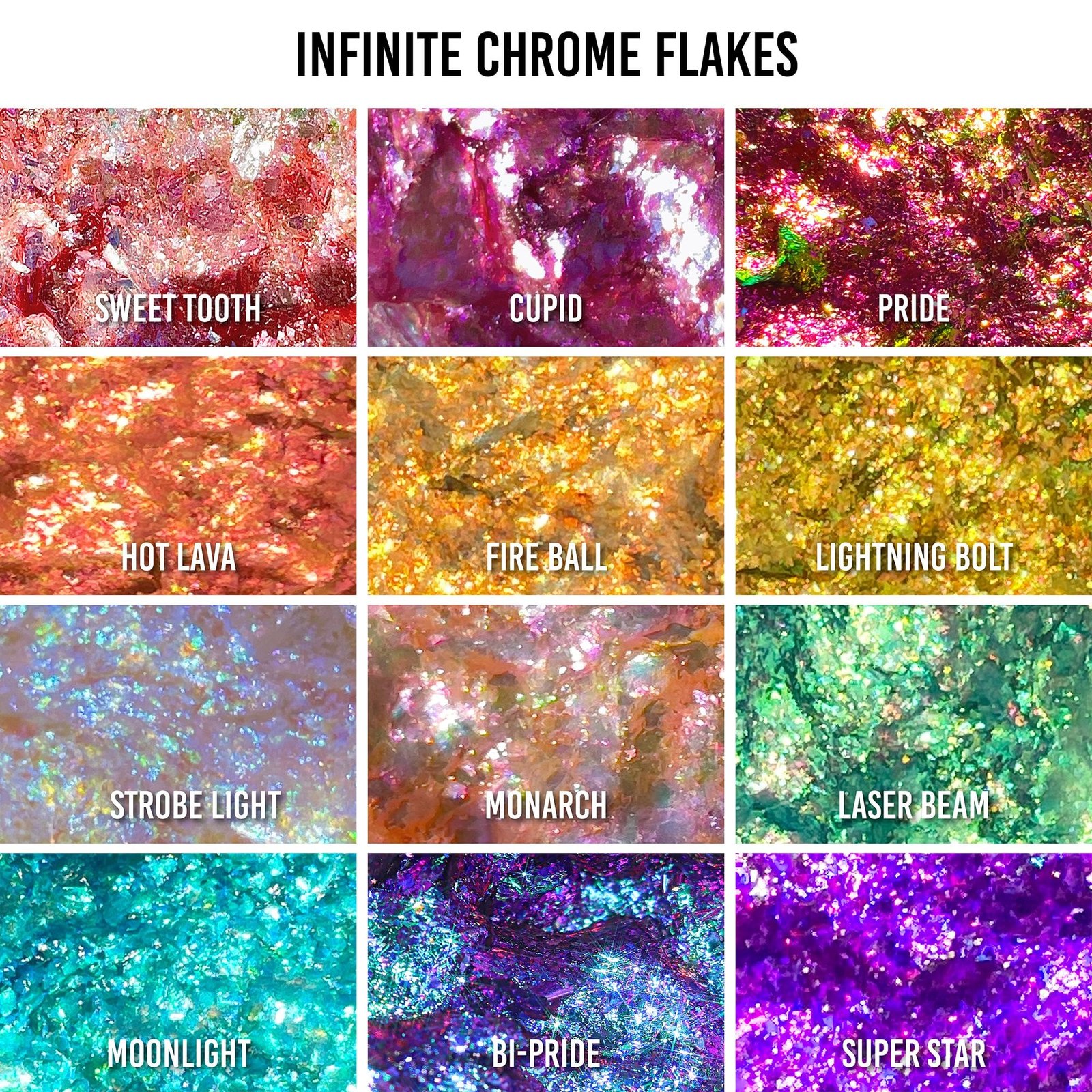 Danessa Myricks Beauty Infinite Chrome Flakes Strobe Light 3.8g