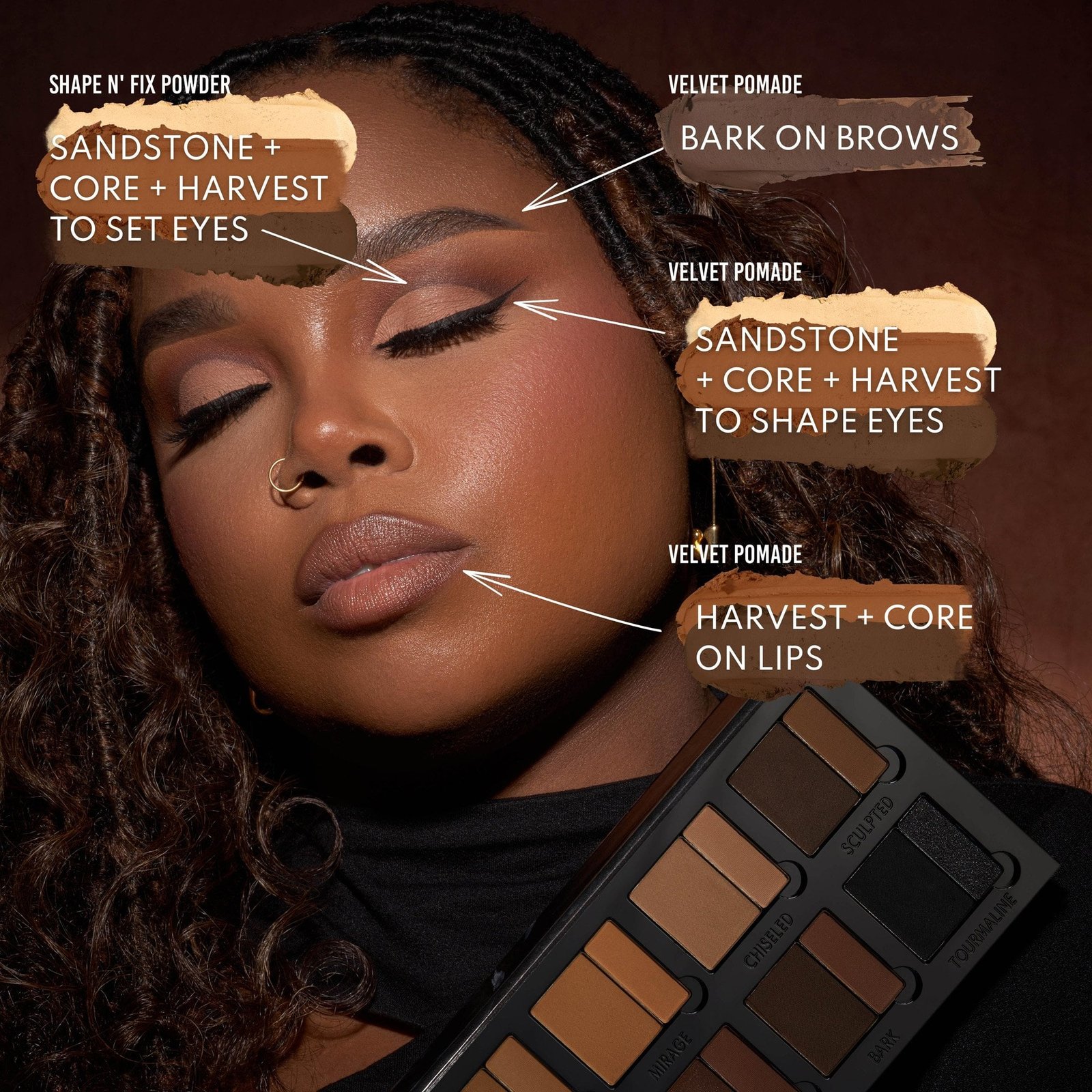Danessa Myricks Beauty Groundwork Palette Defining Neutrals